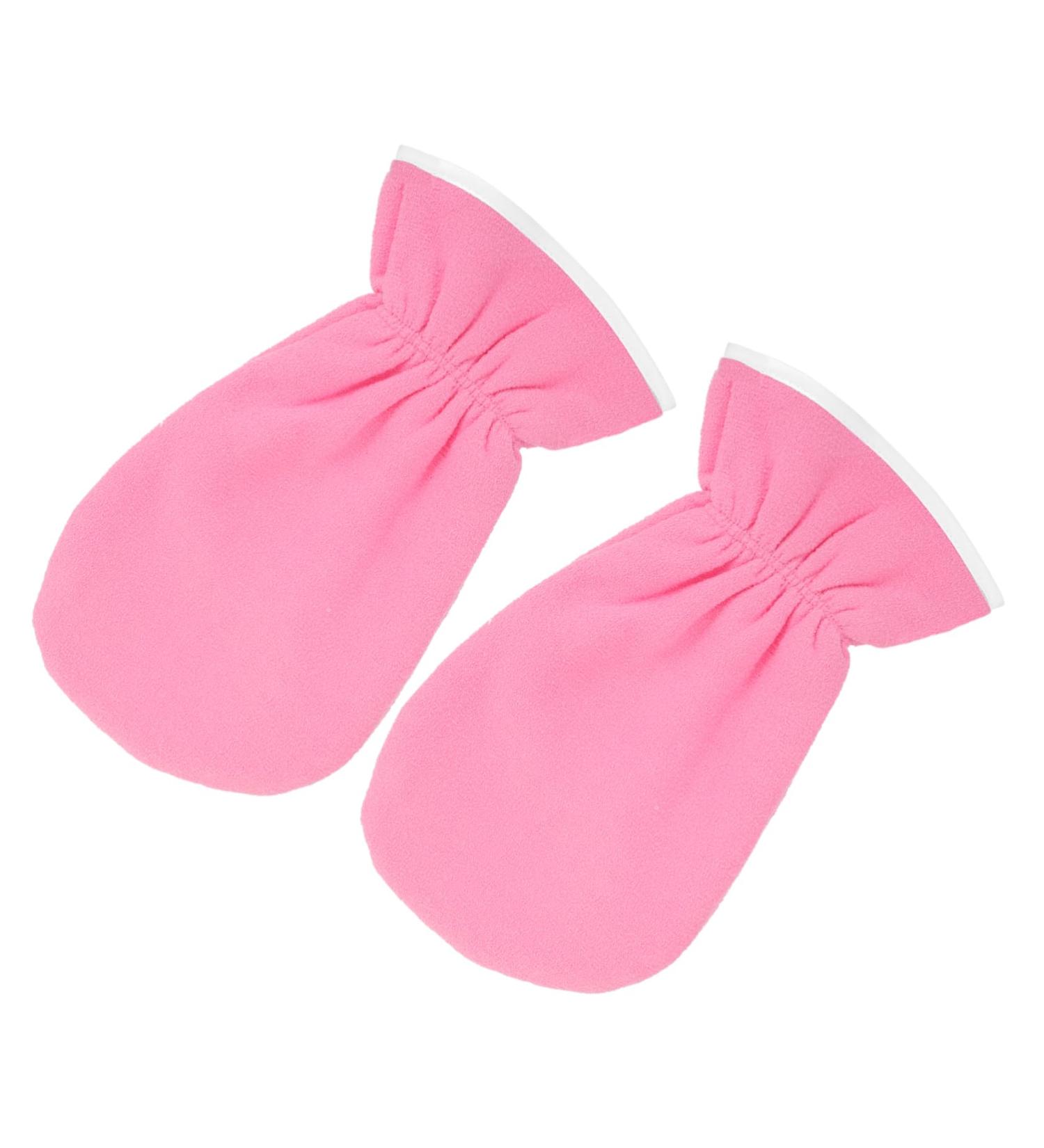 Healeved 1 Pair Exfoliating Hand Mask Gel Gloves Hand Gloves Womens Glove Hand Care Gloves Exfoliating Gloves Gloves Fingerless Gel Spa Gloves Care Bag Polyester Skin Care Pink 29x16cm - Buy Online on GoSupps.com