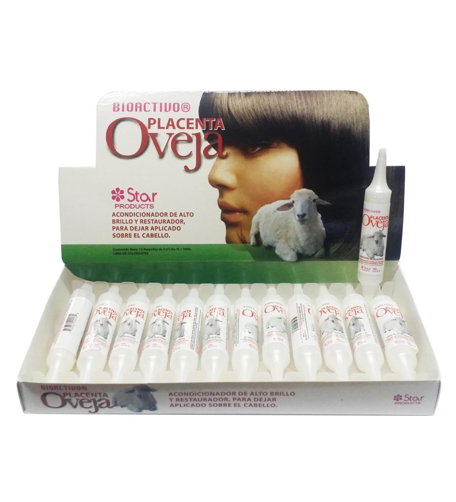 Purified Placenta Sheep Leave-In Hair Conditioner - 12 Applications | Revitalize & Nourish Hair - International Shipping - Buy Online on GoSupps.com