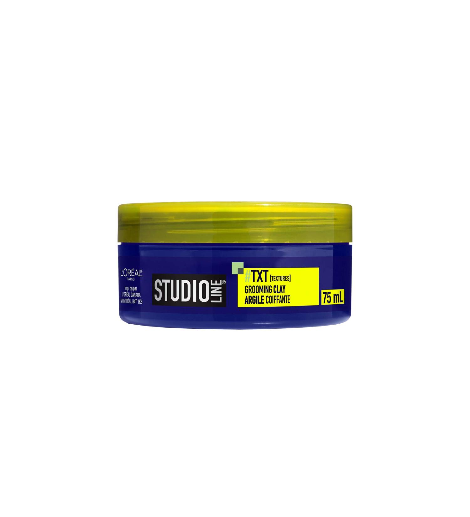 L'Oreal Paris Studio Line #txt Grooming Clay Strong Hold Matt Finish 75ml Tea Tree 75 ml (Pack of 1) - Buy Online on GoSupps.com