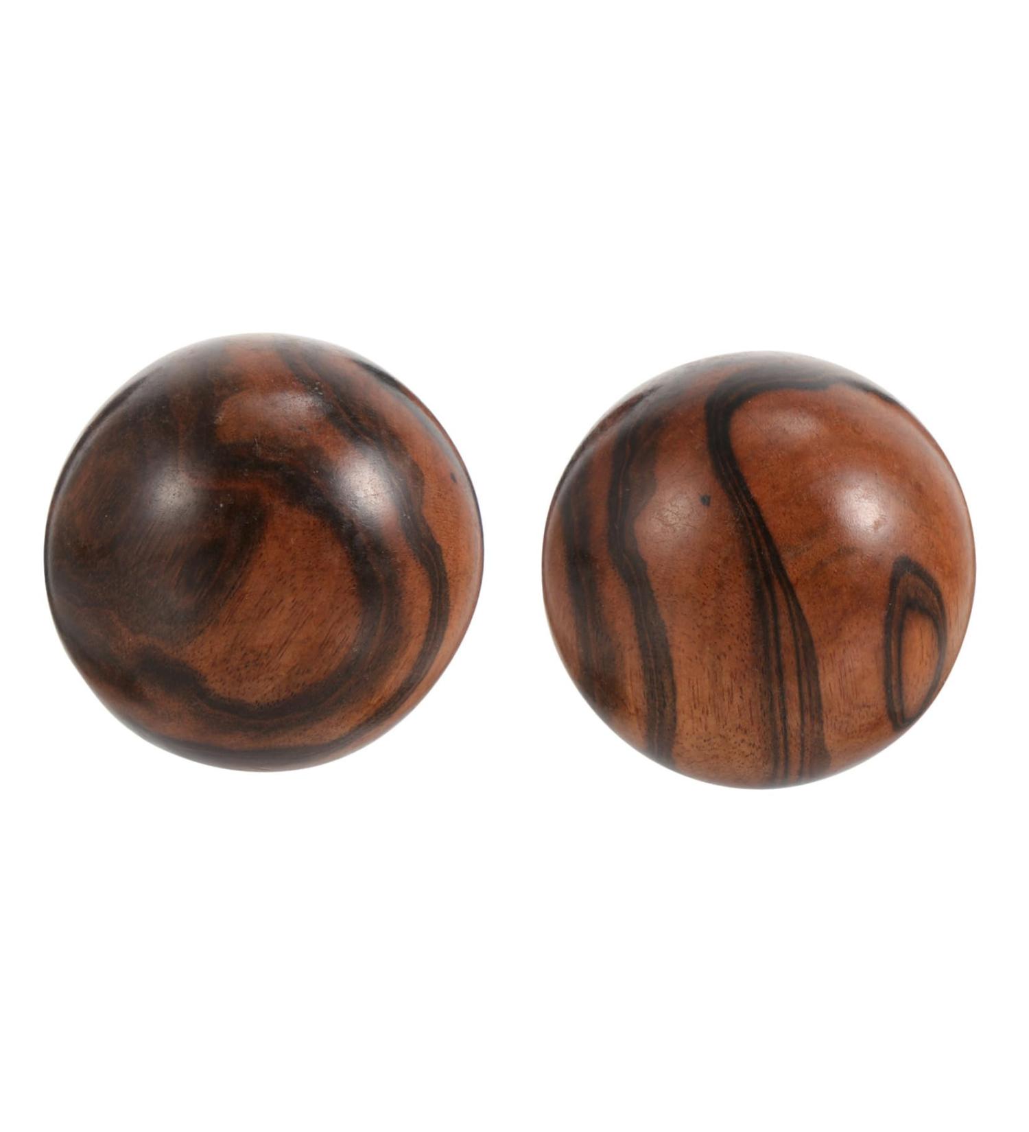 Aboofan 2-St Fitness Golfer Massage Balls - Hand Training Gear for Adults Chinese Decompression Stress Relief Balls - 5x5x5cm - Buy Online on GoSupps.com