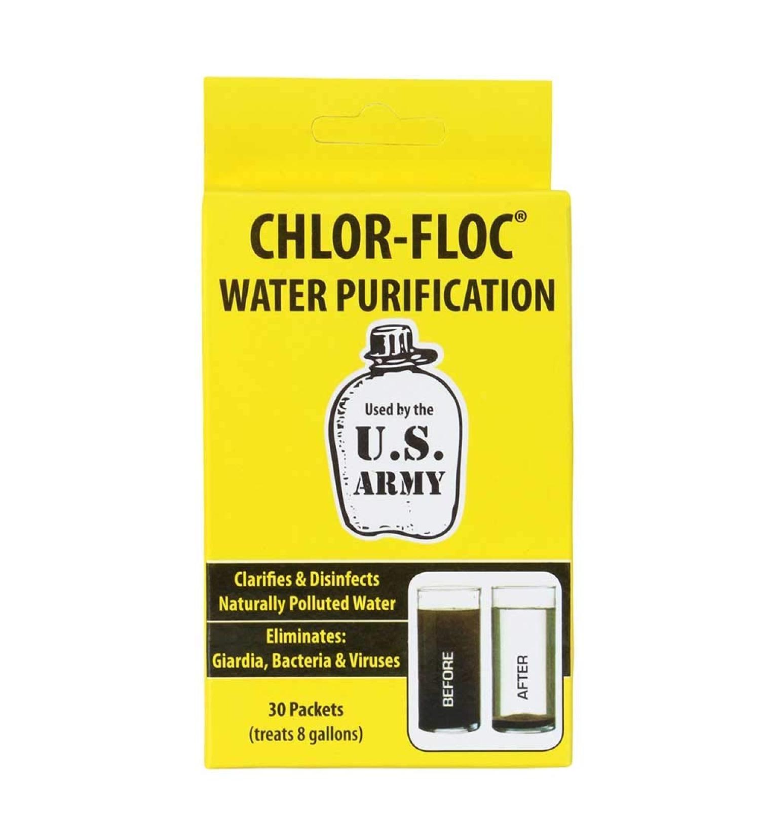 Rothco Chlor-Floc Us Military Water Purification Tablets