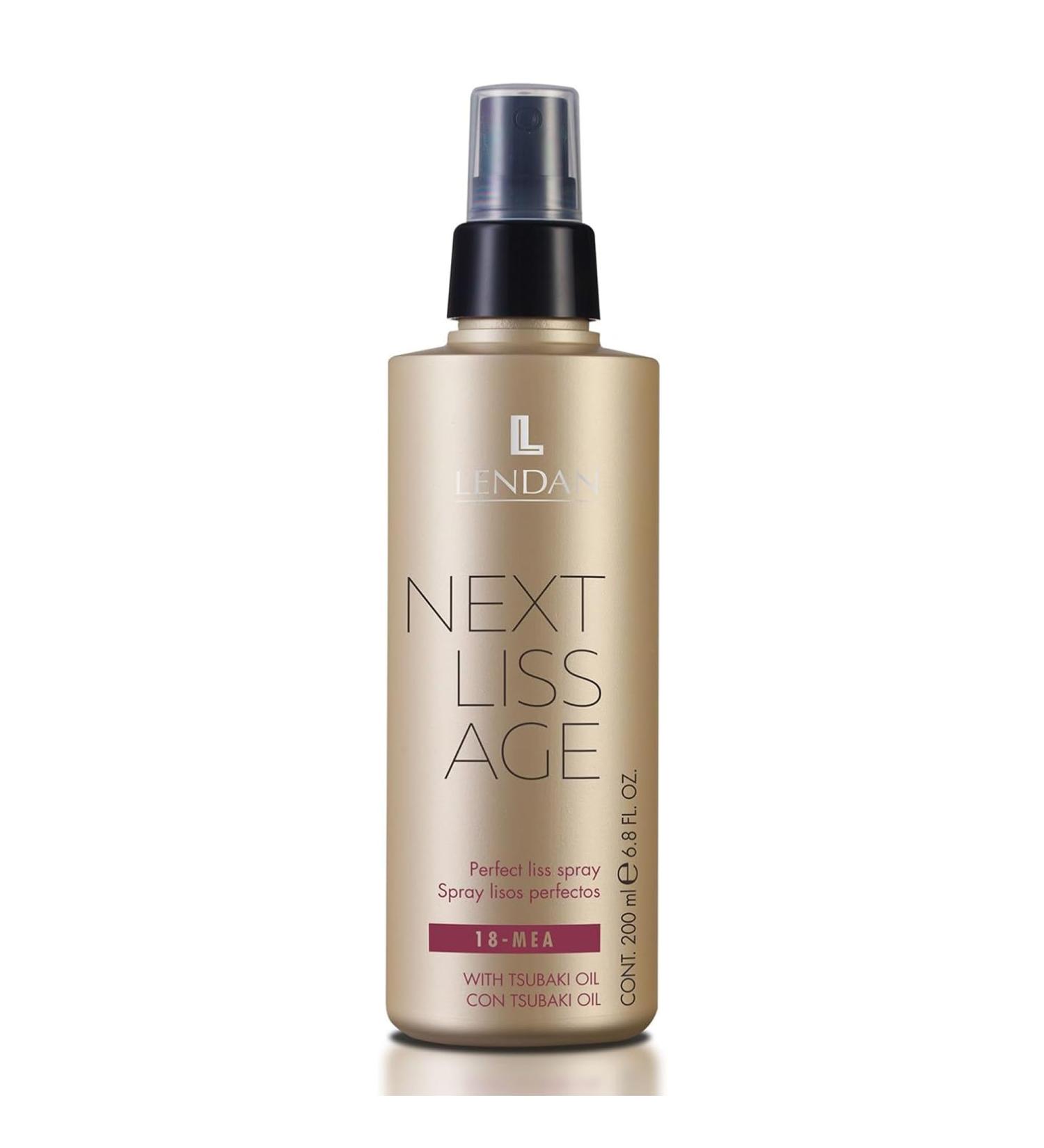 LENDAN - Perfect Straight Spray - Next Liss Age - 200 ml - Heat Protector for Hair - Keeps Hair Straight for Up to 10 Weeks - Seals Cuticles - Anti-Frizz - Paraben-Free - Buy Online on GoSupps.com