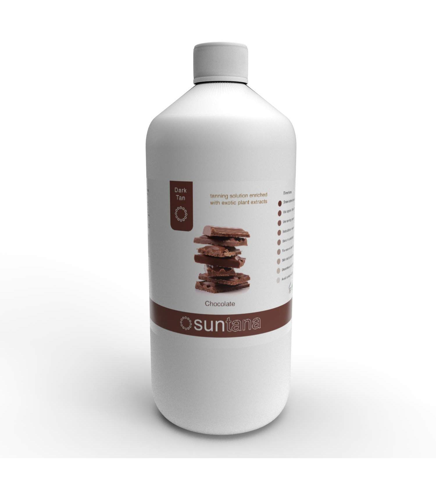 Suntana Chocolate Fragrance Dark Spray Tan - 12% DHA Solution (1000ml) | International Shipping Available - Buy Online on GoSupps.com