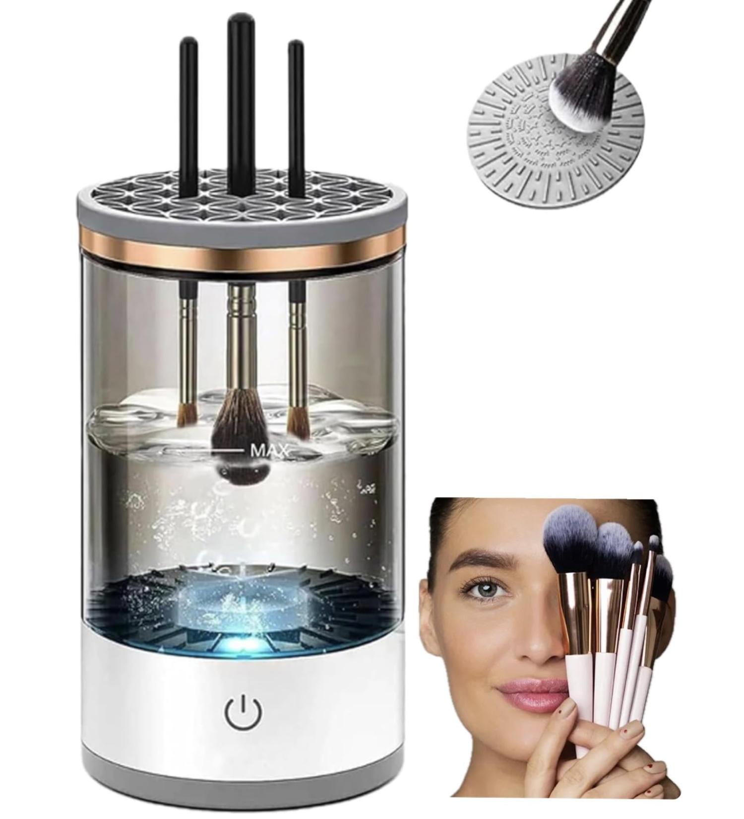 2024 Electric Makeup Brush Cleaner - Automatic & Pro Brushly Cosmetic Cleaner for Effortless Cleaning - Buy Online on GoSupps.com