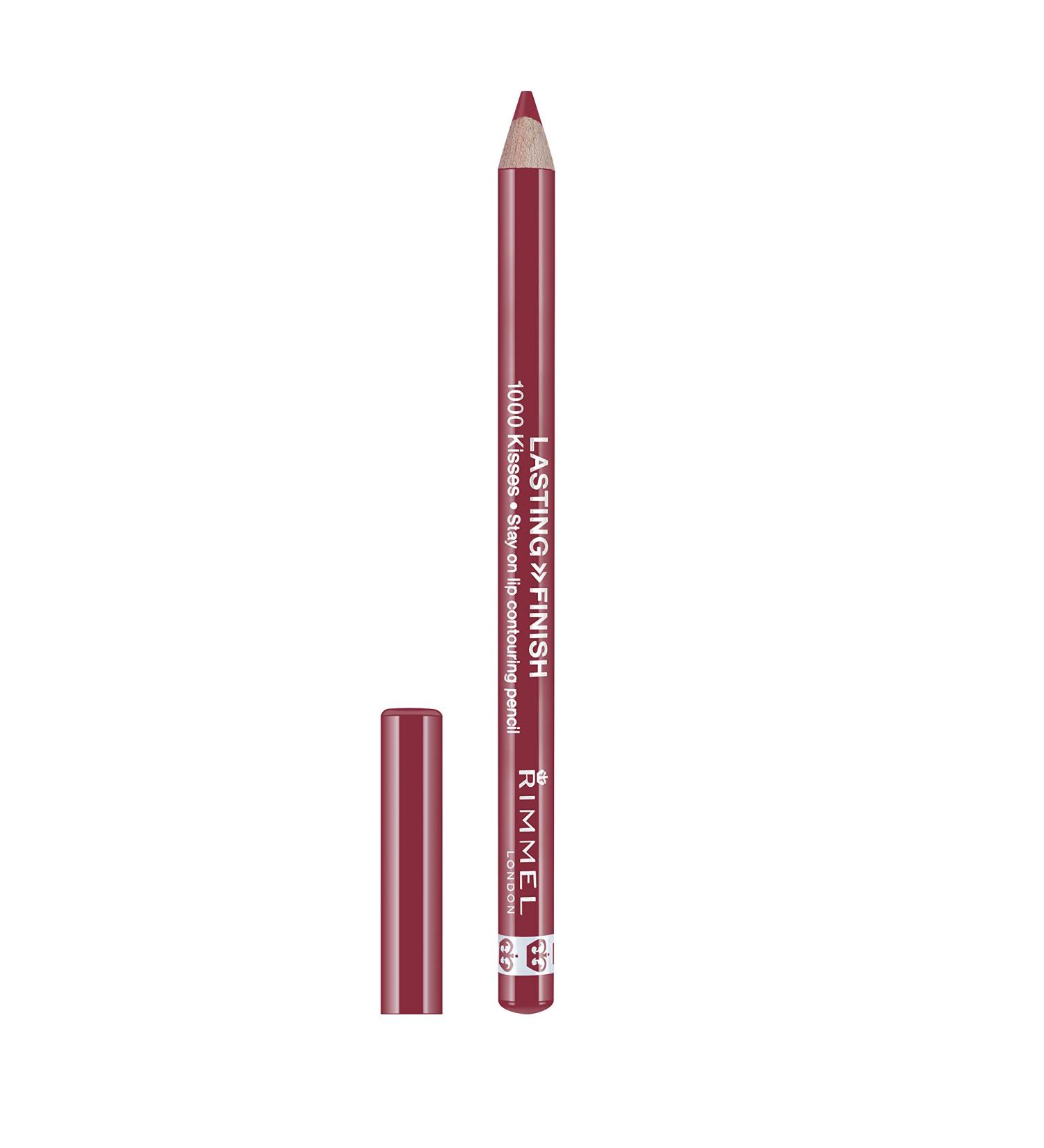 Rimmel London Lasting Finish 1000 Kisses Lip Liner - 004 Indian Pink - 0.04 oz - Women's Lip Liner - Buy Online on GoSupps.com