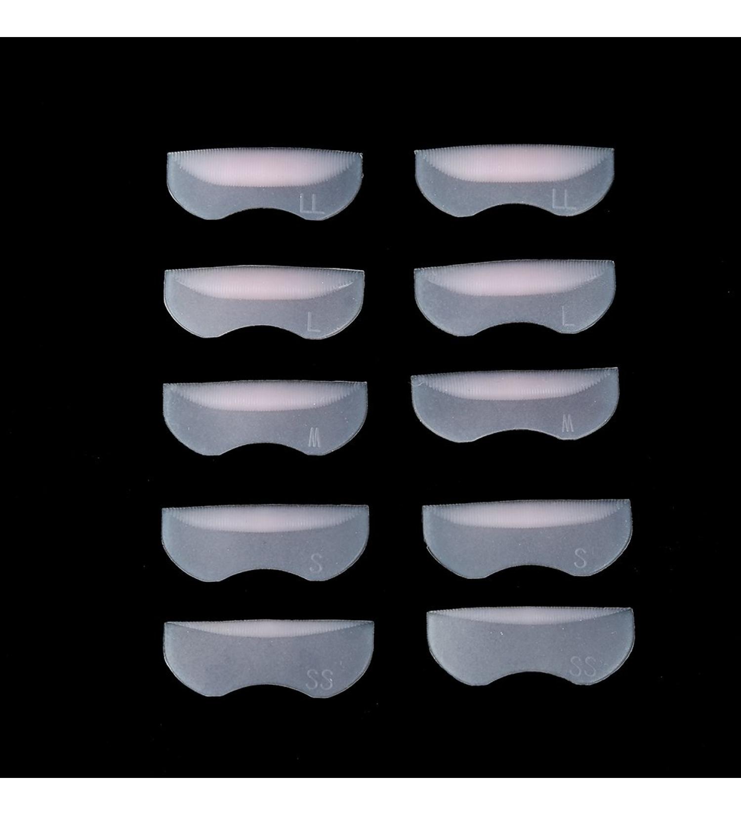 Verdant Touch Lifting Eye Lash Pad Silicone False Eyelash Curler 5 Pairs Durable Lifting Eye Lashes Pad - Buy Online on GoSupps.com