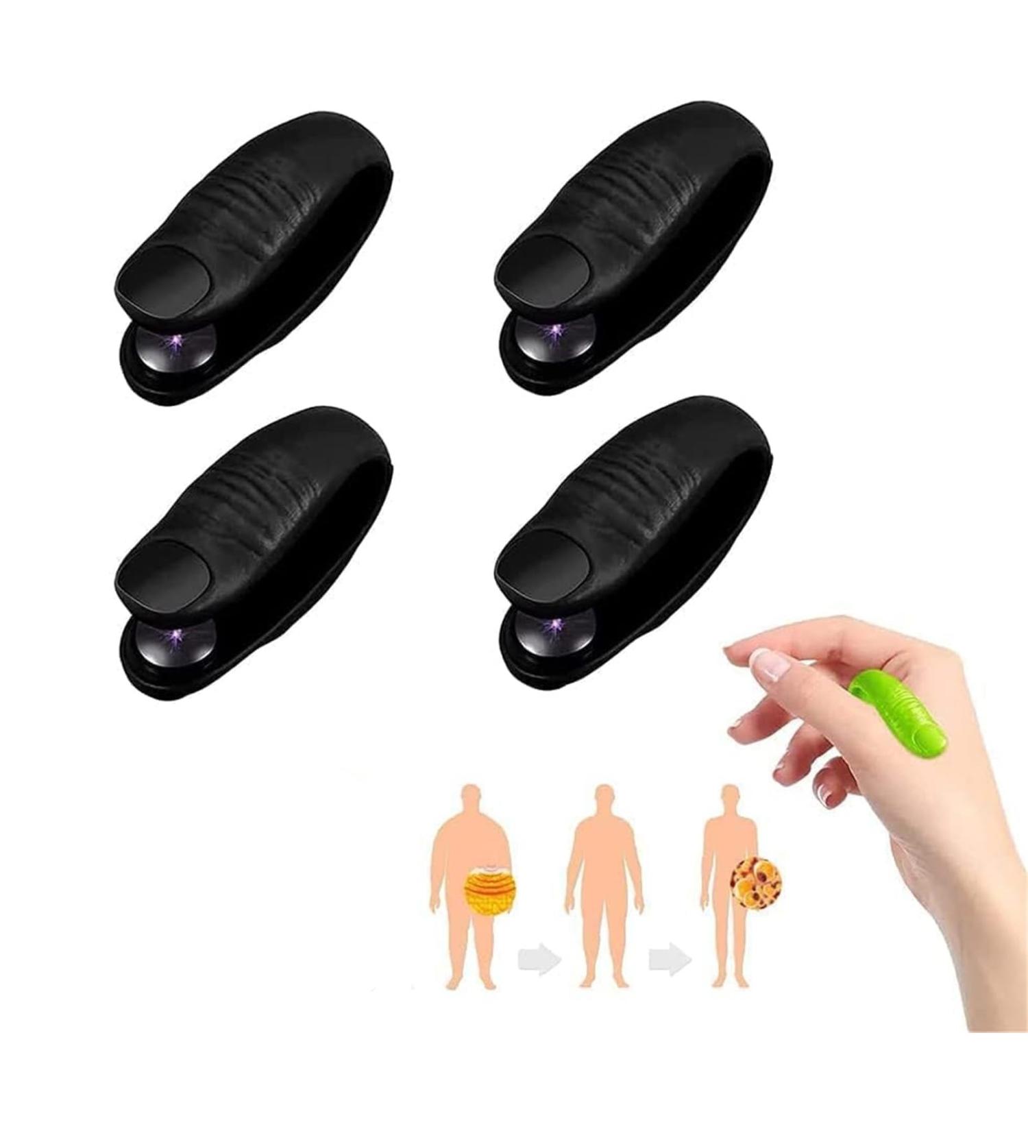 4Pcs Hypoglycemic Acupoint Clip - Sugar Control LI4 Acupressure Point for Anxiety Relief (Black) | International Shipping - Buy Online on GoSupps.com