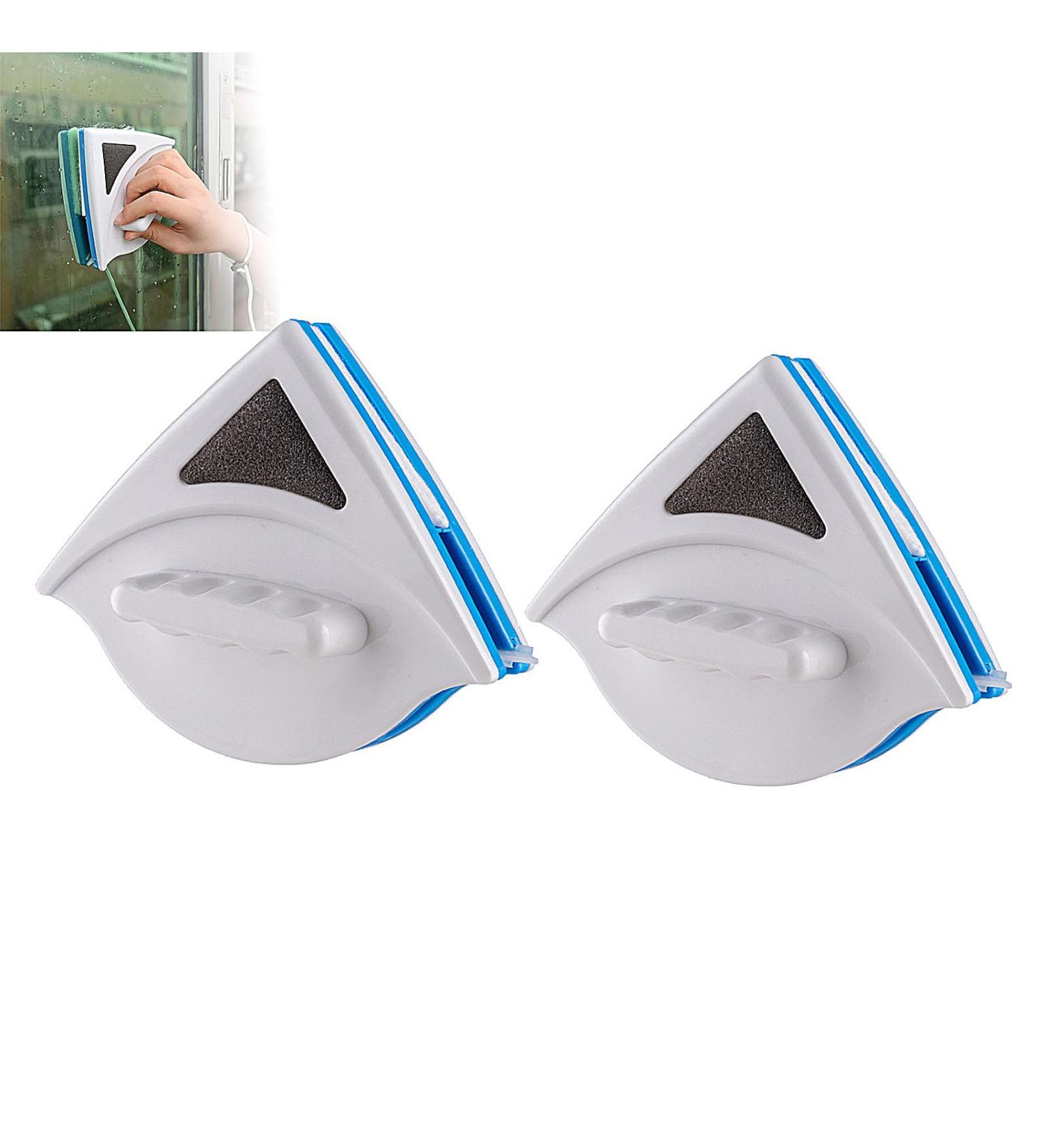 Double Sided Magnetic Design for All Windows Glass Window Cleaner Sofenthiss Window Sill Cleaner Sofenthiss Magnetic Window Cleaner Double Sided Magnetic Design for All Glass (Blue 3-8mm) 2pcblue - Buy Online on GoSupps.com