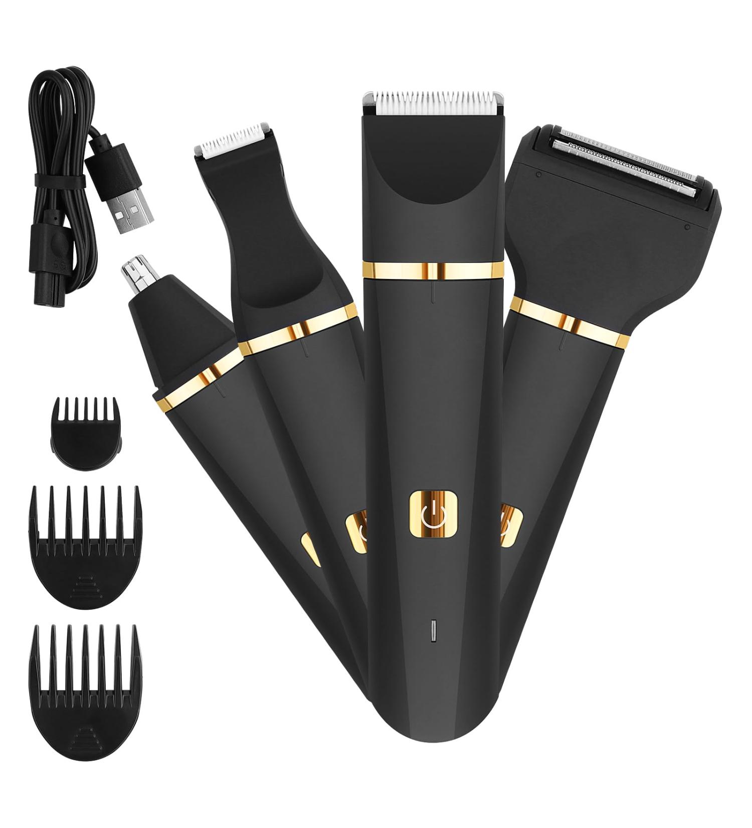 Women's Bikini Trimmer & Body Groomer - Multi-Use Razor for Face Nose Eyebrows Armpits Legs & Men's Chest - IPX7 Wet/Dry Ceramic Blades - Buy Online on GoSupps.com