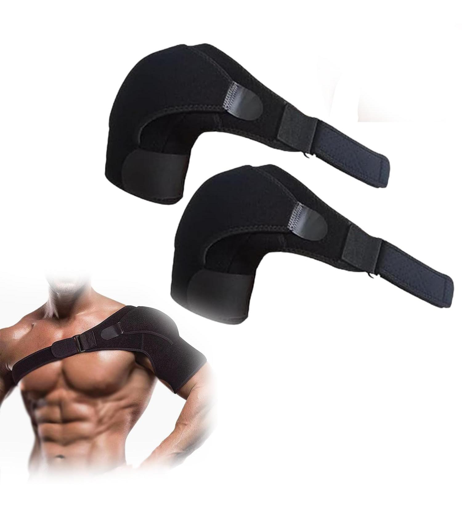 2024 New Orthopedic Compression Shoulder Brace Shouldershield - Compression Shoulder Brace Double Compression Shoulder Brace (2pcs M) 2pcs M - Buy Online on GoSupps.com