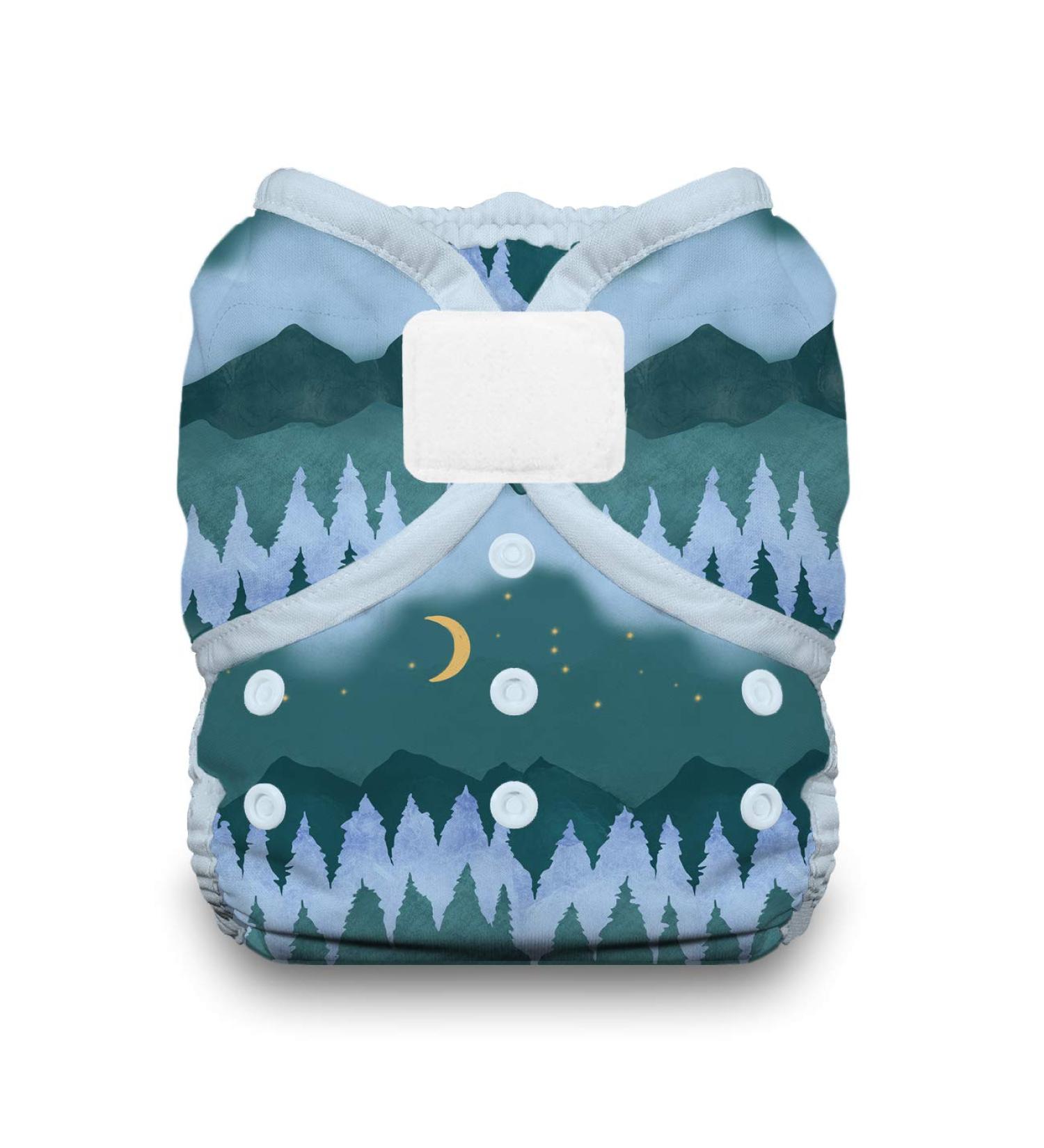 Thirsties Duo Wrap Cloth Diaper Cover - Mountain Twilight, Size 2 (18-40 lbs) - Buy Online on GoSupps.com