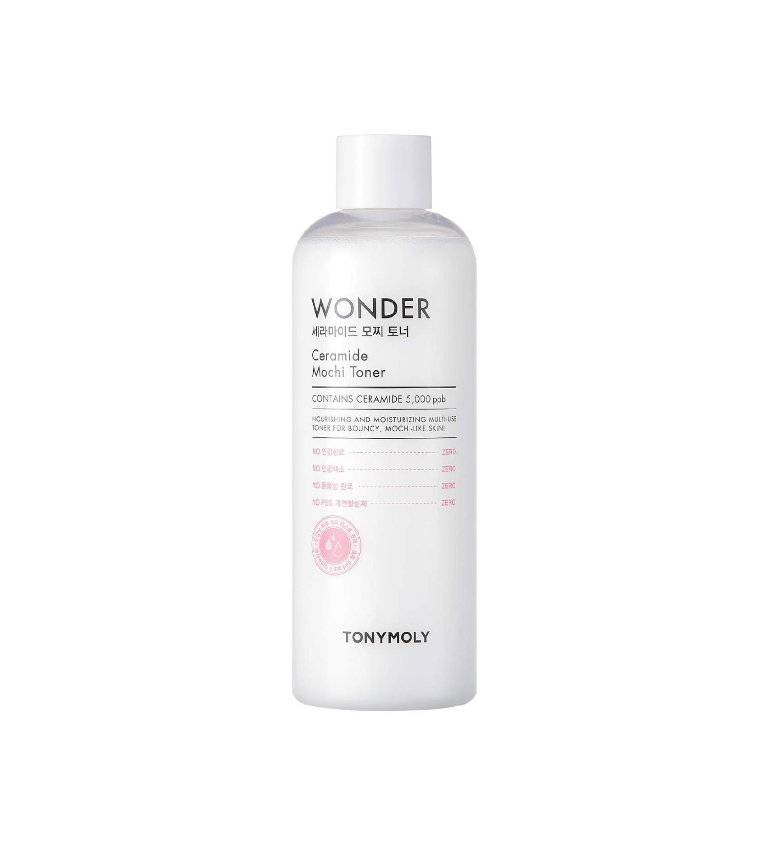 TONYMOLY Wonder Ceramide Mocchi Toner 17 oz - Hydrating Facial Toner - Buy Online on GoSupps.com