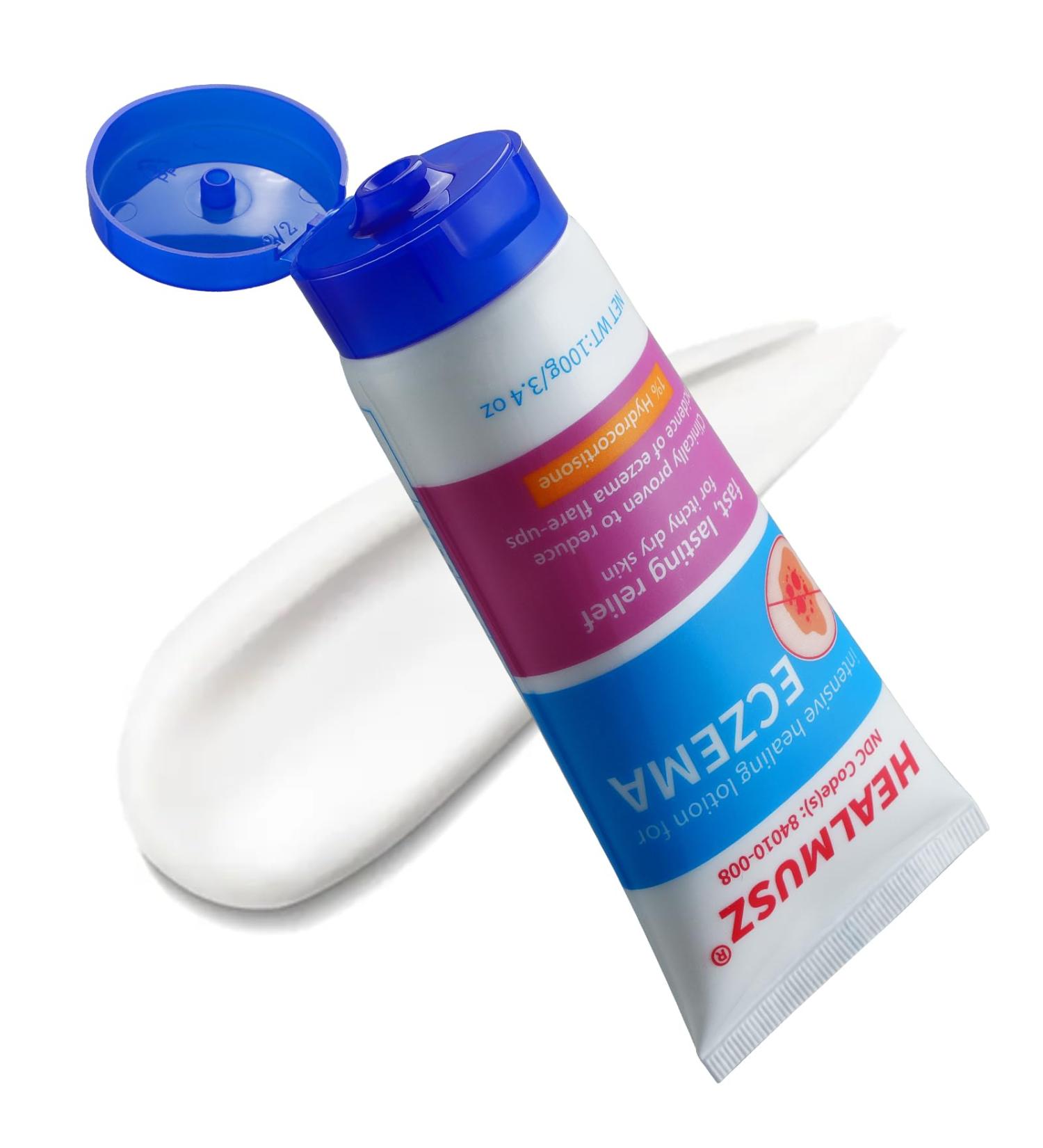 Eczema Treatment Cream - 1% Hydrocortisone & 0.5% Nifedipine - 3.40 oz Eczema Therapy - Fast Relief International Shipping - Buy Online on GoSupps.com
