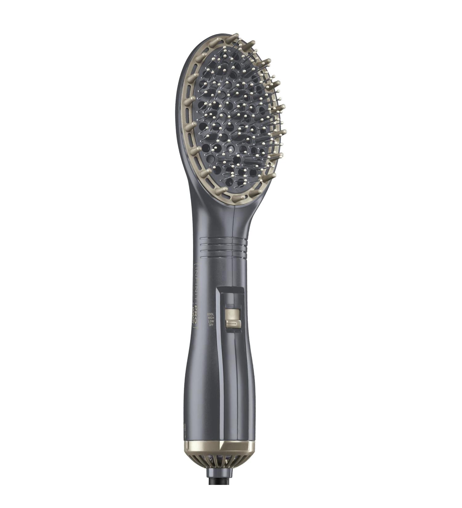 INFINITIPRO BY CONAIR Hot Air Paddle Styler Dryer Brush - Professional Hair Styling Tool - Buy Online on GoSupps.com