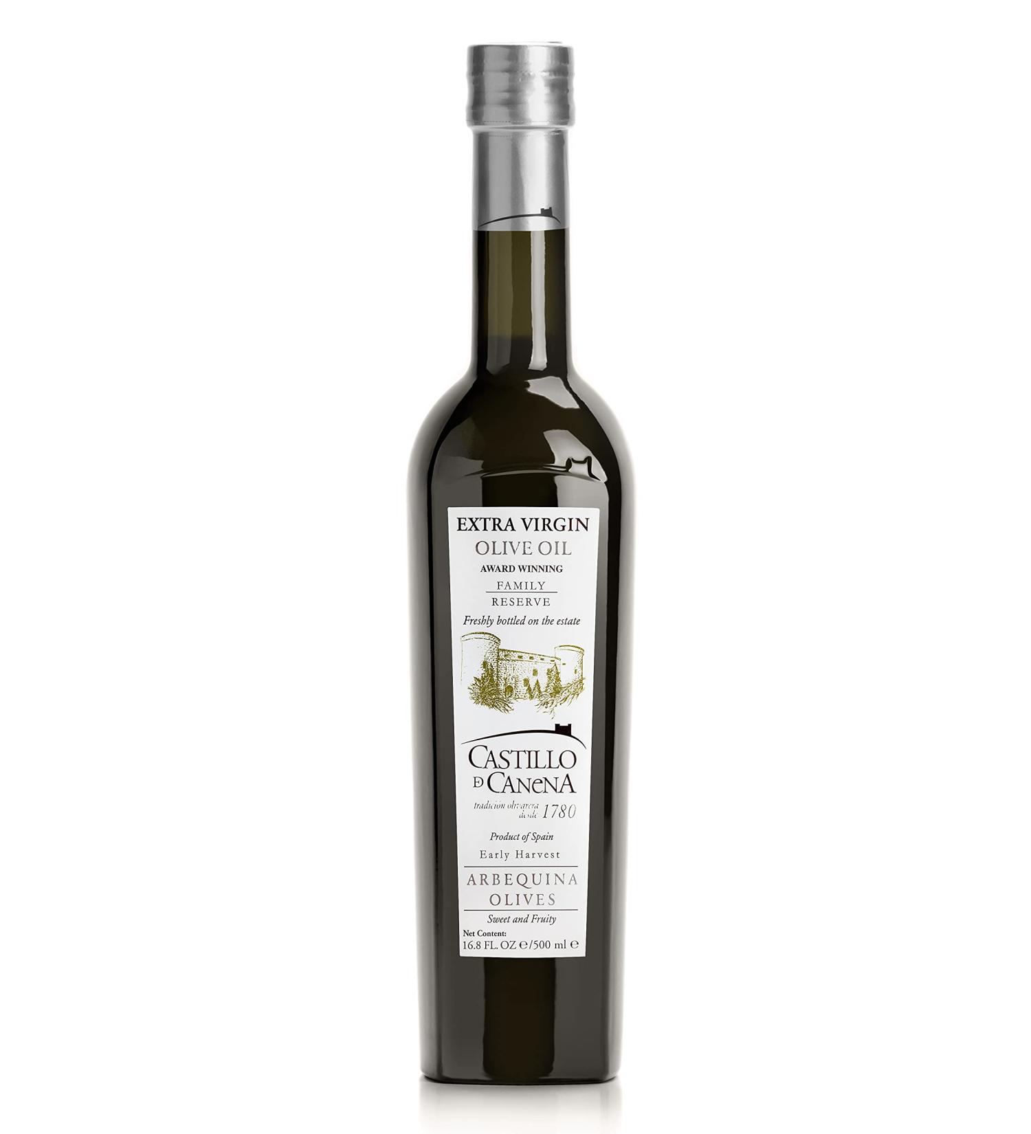 Castillo De Canena Arbequina Olive Oil 16.8 fl. oz. | Cold-Pressed & Fruity | Versatile for Bread, Soup, Pasta & Salad Dressing | Spanish EVOO - Buy Online on GoSupps.com