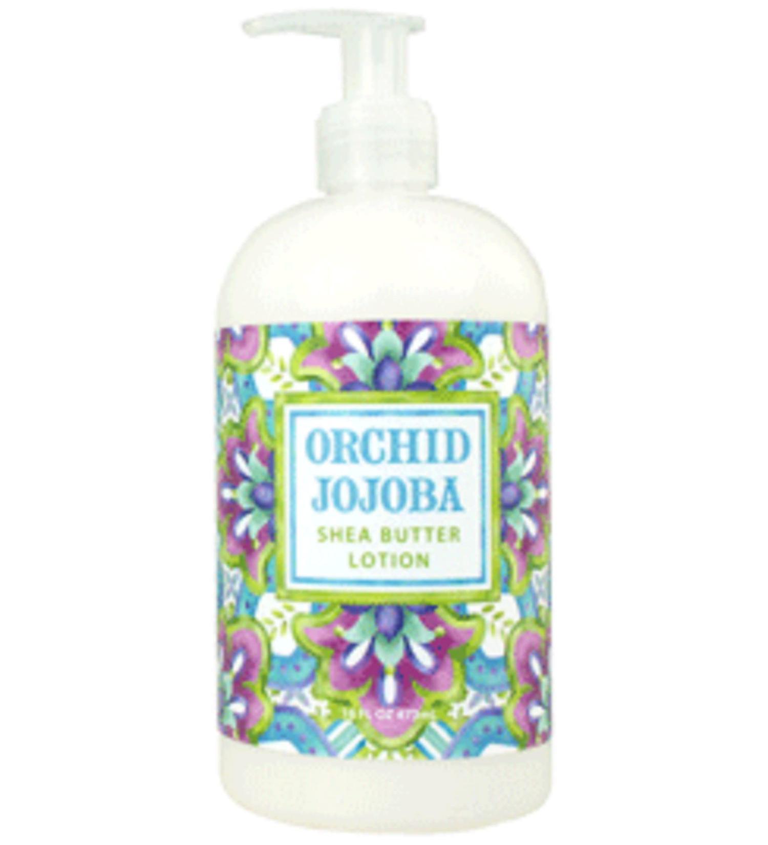 Greenwich Bay Trading Co. Shea Butter Lotion 16 Ounce Orchid Jojoba