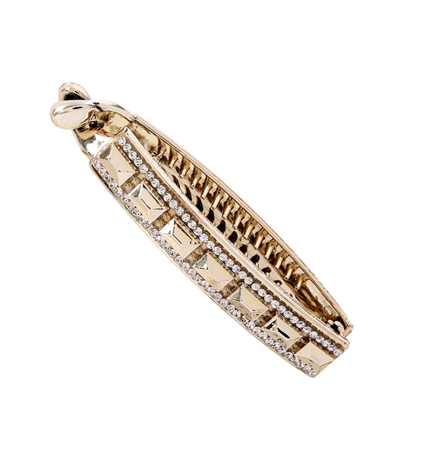 Buy Luxurious Rhinestone Hair Clips for Women | Glitter Banana Clips & Teeth Holders | International Shipping Available - Buy Online on GoSupps.com