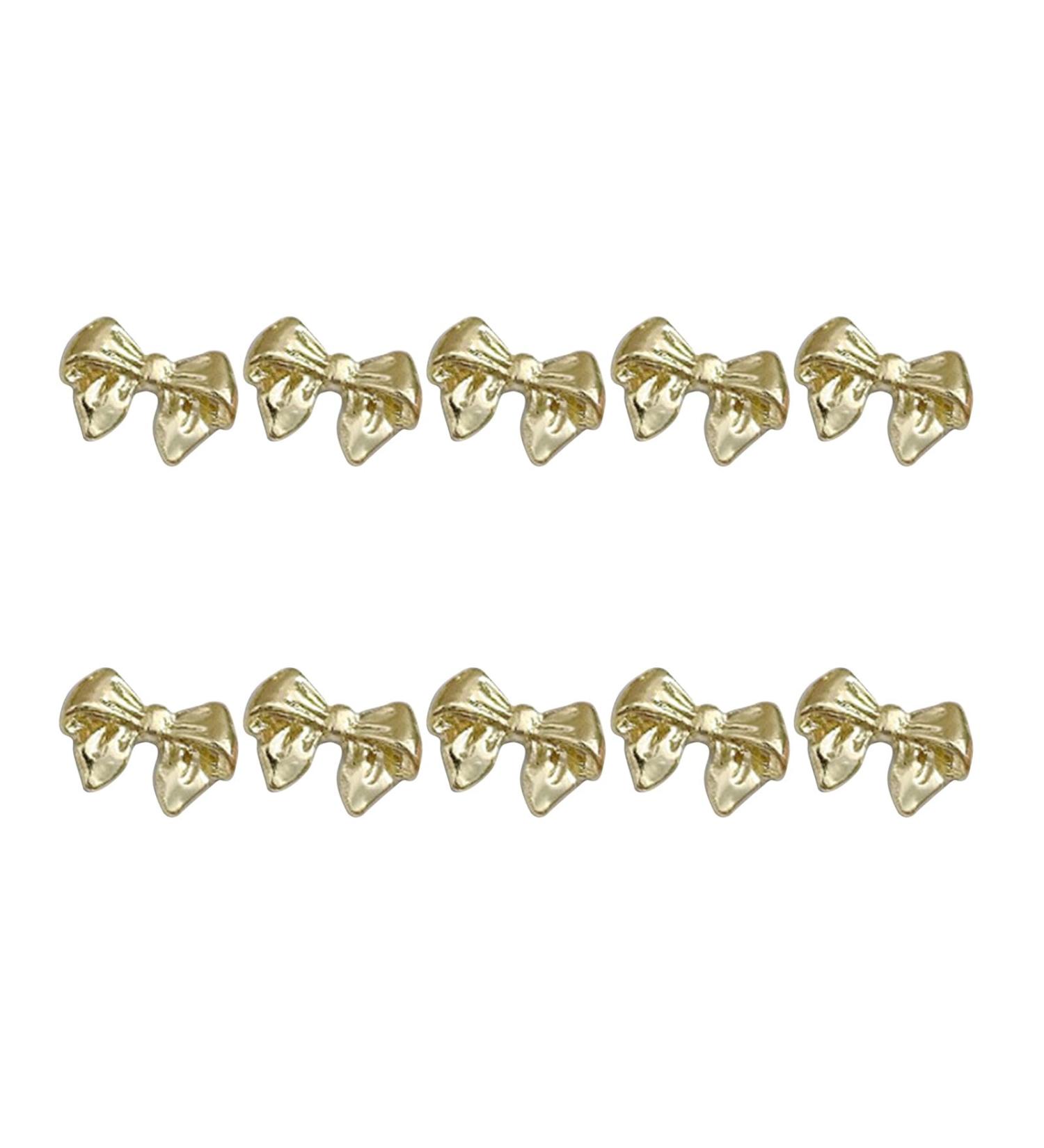 FEIlei 3D Nail Charms Bows Nail Art Studs Nail Jewelry for DIY Crafts Nail Art Decor - Buy Online on GoSupps.com