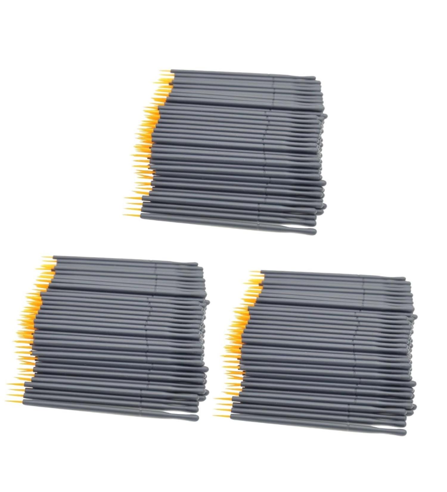 Baluue 300 Pcs Eye Makeup Tools Eyeliner Brushes Fine Point Eye Shadow Eye Gel White Eye Liner - Buy Online on GoSupps.com