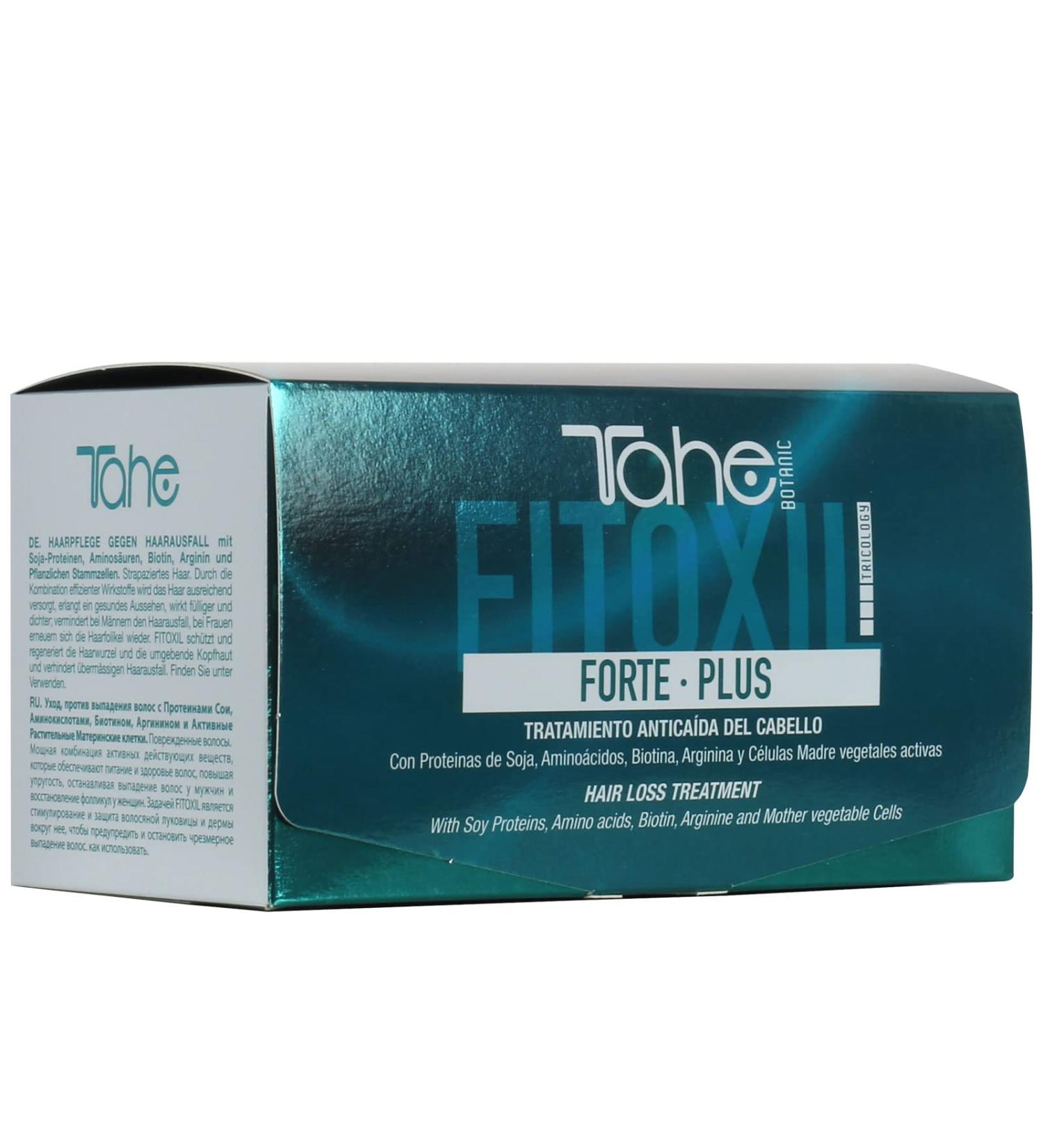 Tahe Botanic Fitoxil Forte Plus Hair Loss Treatment 6x10 ML - Advanced Hair Care Solution - Buy Online on GoSupps.com