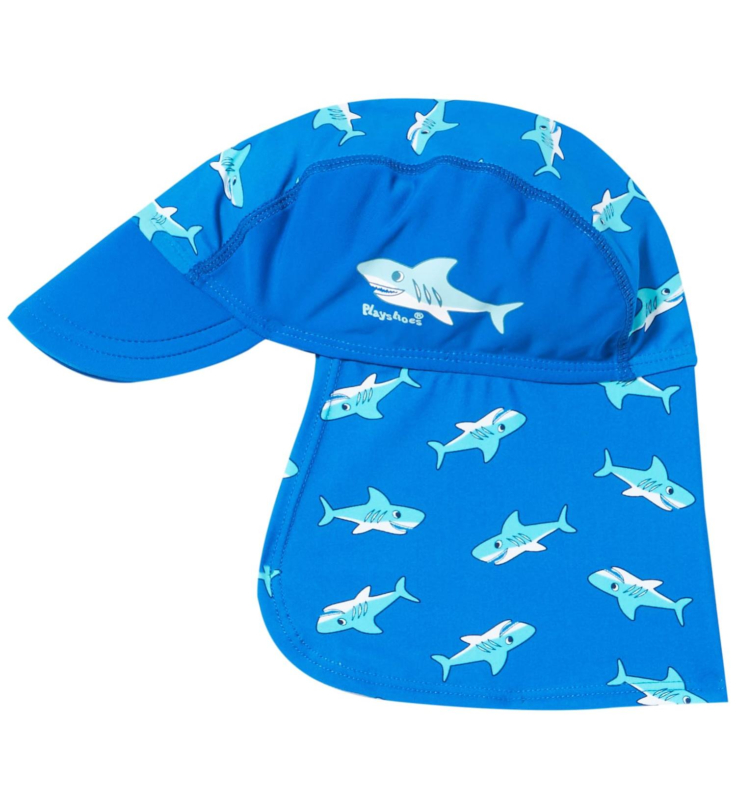 Playshoes Unisex Children's UV Protection Hat - 53 Shark Swimming Cap & Headgear for Kids | International Shipping - Buy Online on GoSupps.com