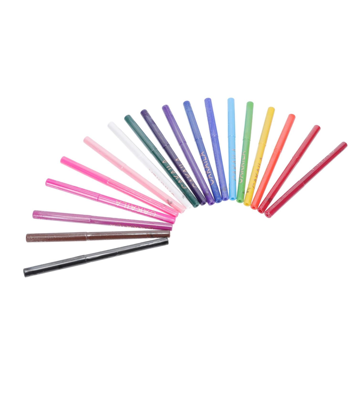 BIUDECO 18pcs Eyeliner Eye Line Pen Makeup Tool Accessories for Teen Colors Eye Liner Abs - Buy Online on GoSupps.com