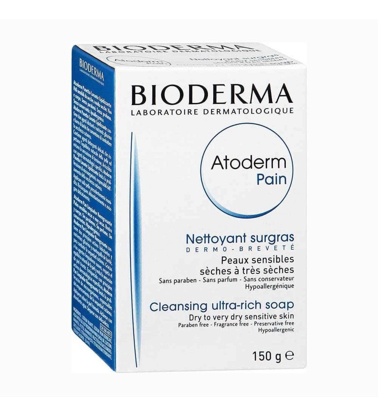 Bioderma Atoderm Ultra-Rich Soap 150g - Moisturizing Bar for Dry Skin | Buy Online - Fast International Shipping - Buy Online on GoSupps.com