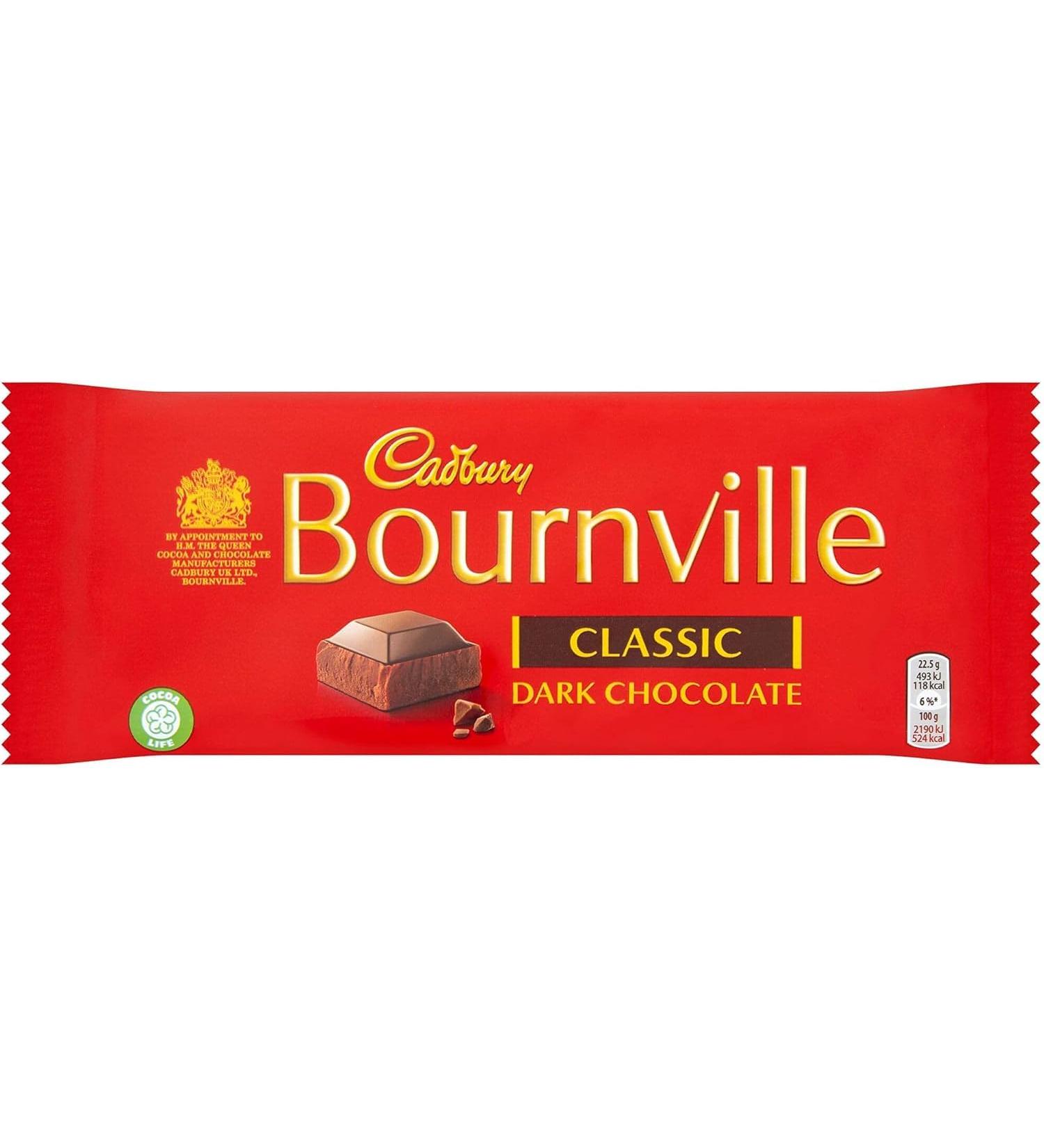 Cadbury Cadbury Classic Bournville Dark Chocolate Bars 18 x 180 g