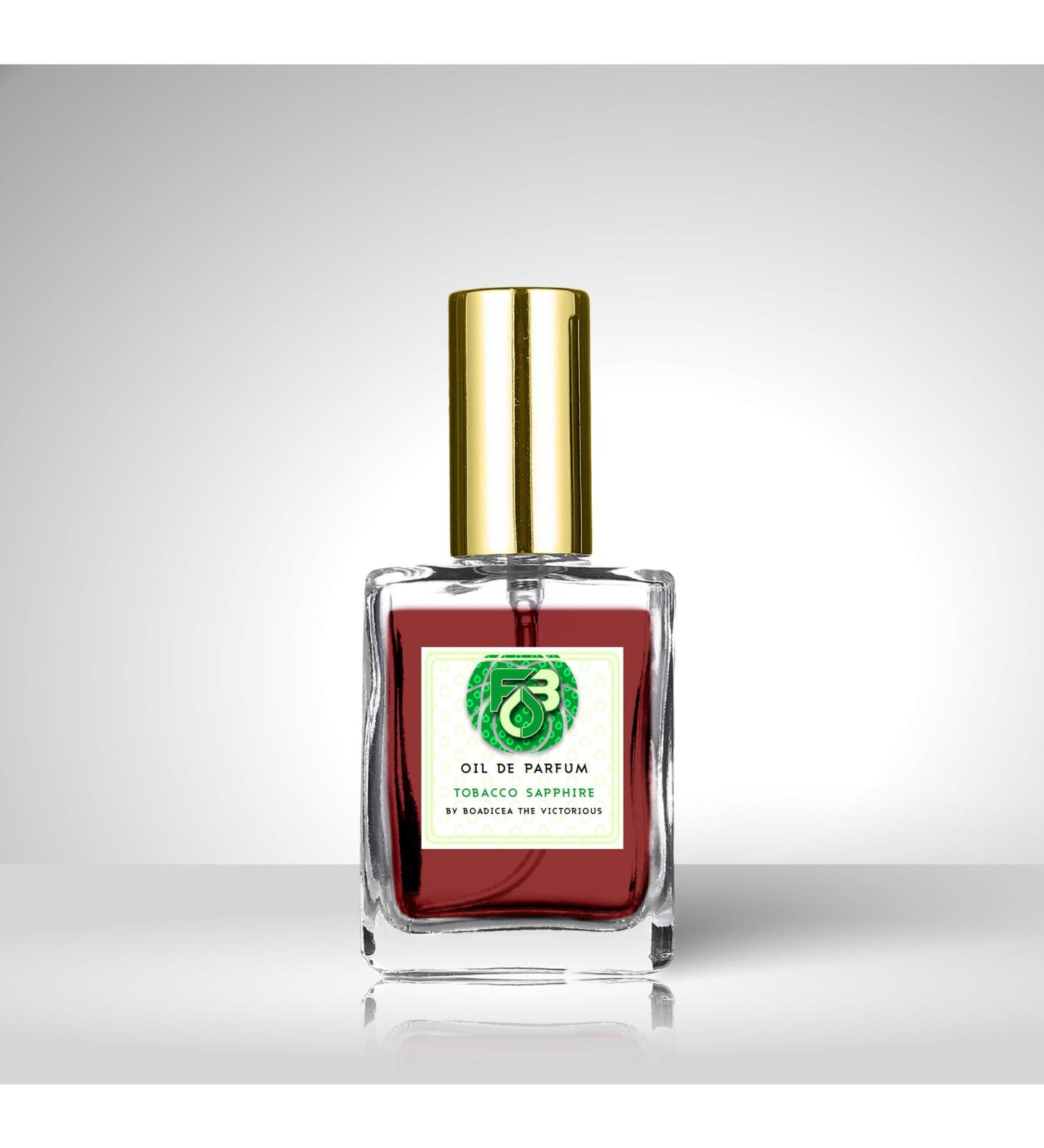 Impression of Tobacco Sapphire Body Oil 1oz Concentrated Spray Perfume