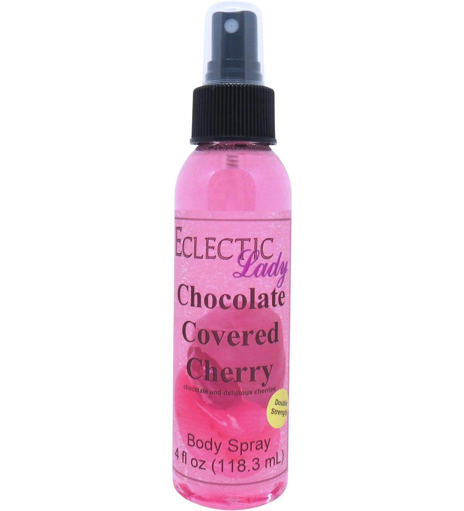 Chocolate Covered Cherry Body Spray (Double Strength) 4 ounces Body Mist for Women with Clean Light & Gentle Fragrance Long Lasting Perfume with Comforting Scent for Men & Women Cologne with 4 Fluid Ounces (Double Strength) - Buy Online on GoSupps.com