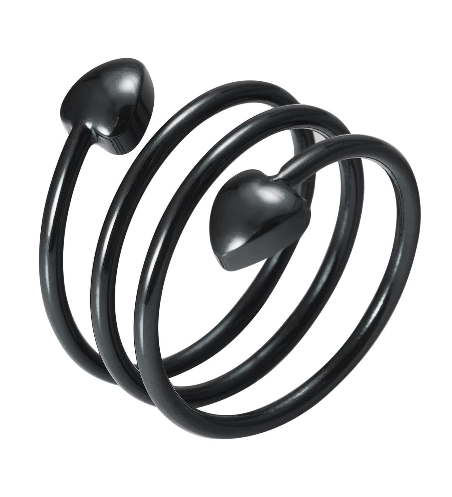 Buy 99% Pure Copper Adjustable Black Magnetic Rings for Women - Stylish Fashion Jewelry Online - Buy Online on GoSupps.com