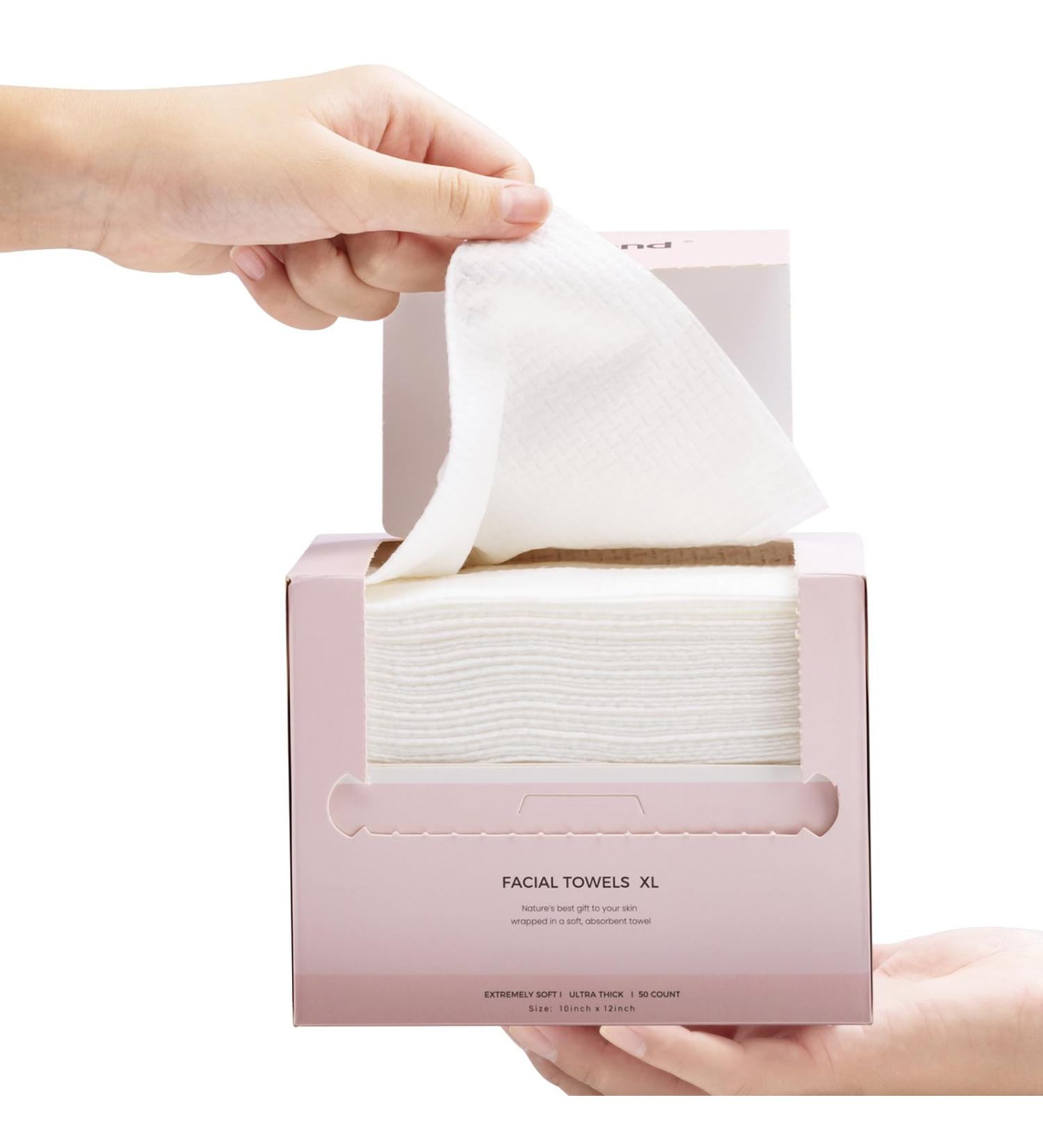 Buy XL Disposable Face Cloths - Thick 10x12 Facial Towels for Clean Skin | 2024 Latest - Buy Online on GoSupps.com