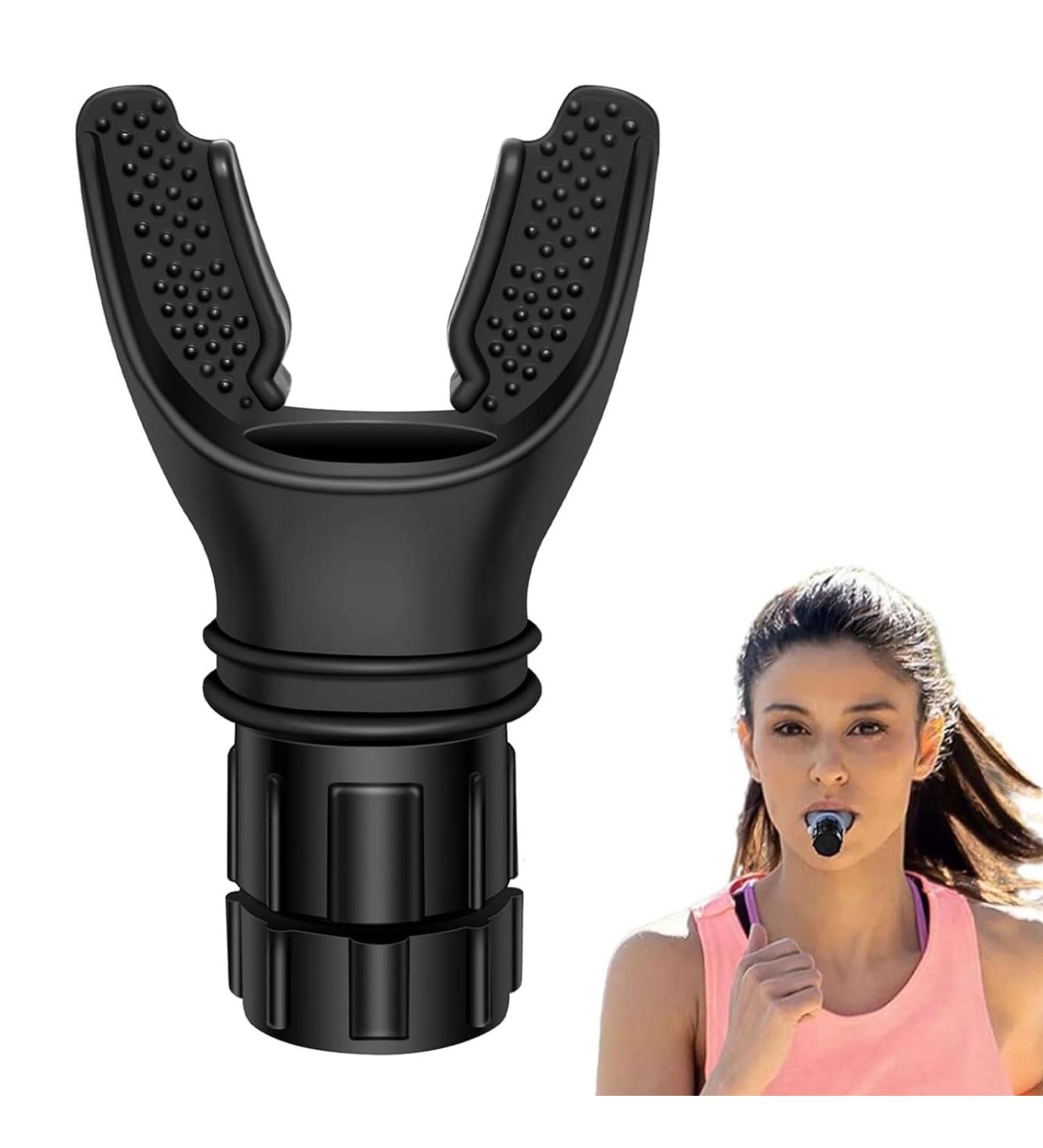 QOOWFEANIG Breathing Exercise Device Lung Capacity Breathing Fitness Exercise Trainer Adjustable Lung Breathing Exerciser Portable Inspiratory Muscle Trainer for Enhancing Performance for Daily Use - Buy Online on GoSupps.com