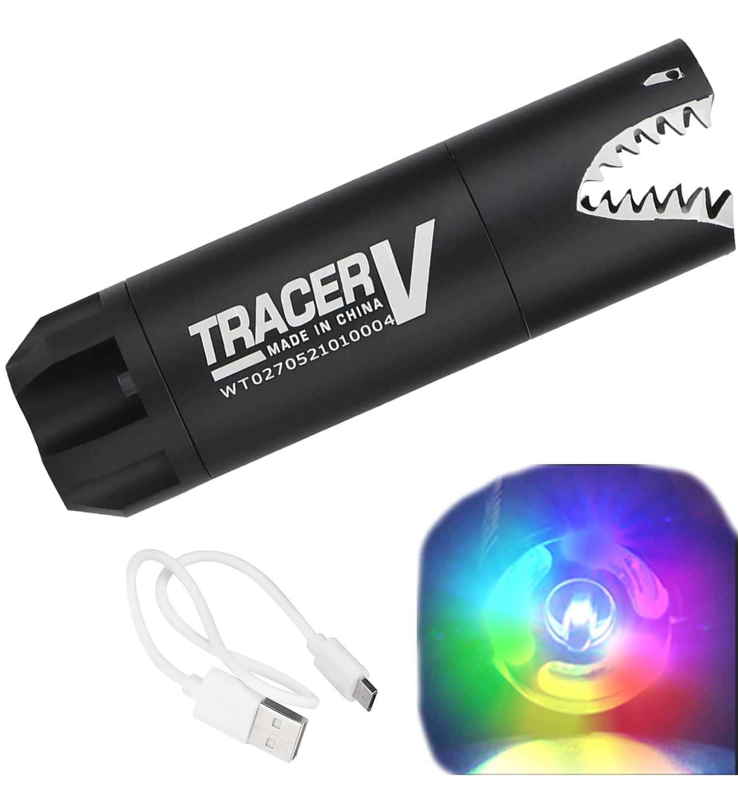 DoxiGlobal Mini Tracer Unit - Colorful Spitfire Lighter V BBS Glow, Airsoft Gun Pistol Light Tactical, 14mm CCW Thread - Buy Online on GoSupps.com