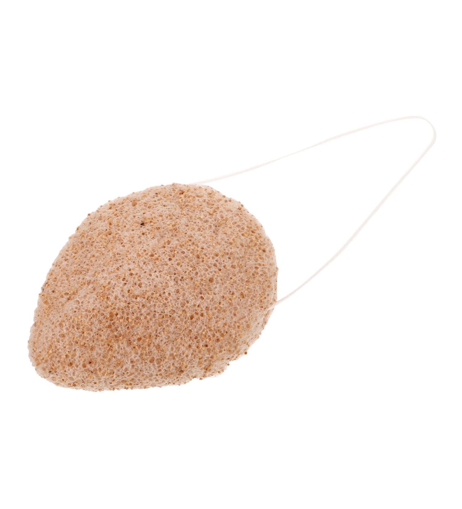Mikinona Walnut Cleansing Puff Sponge - Gentle Face Wash & Bath Essential for Radiant Skin - Buy Online on GoSupps.com