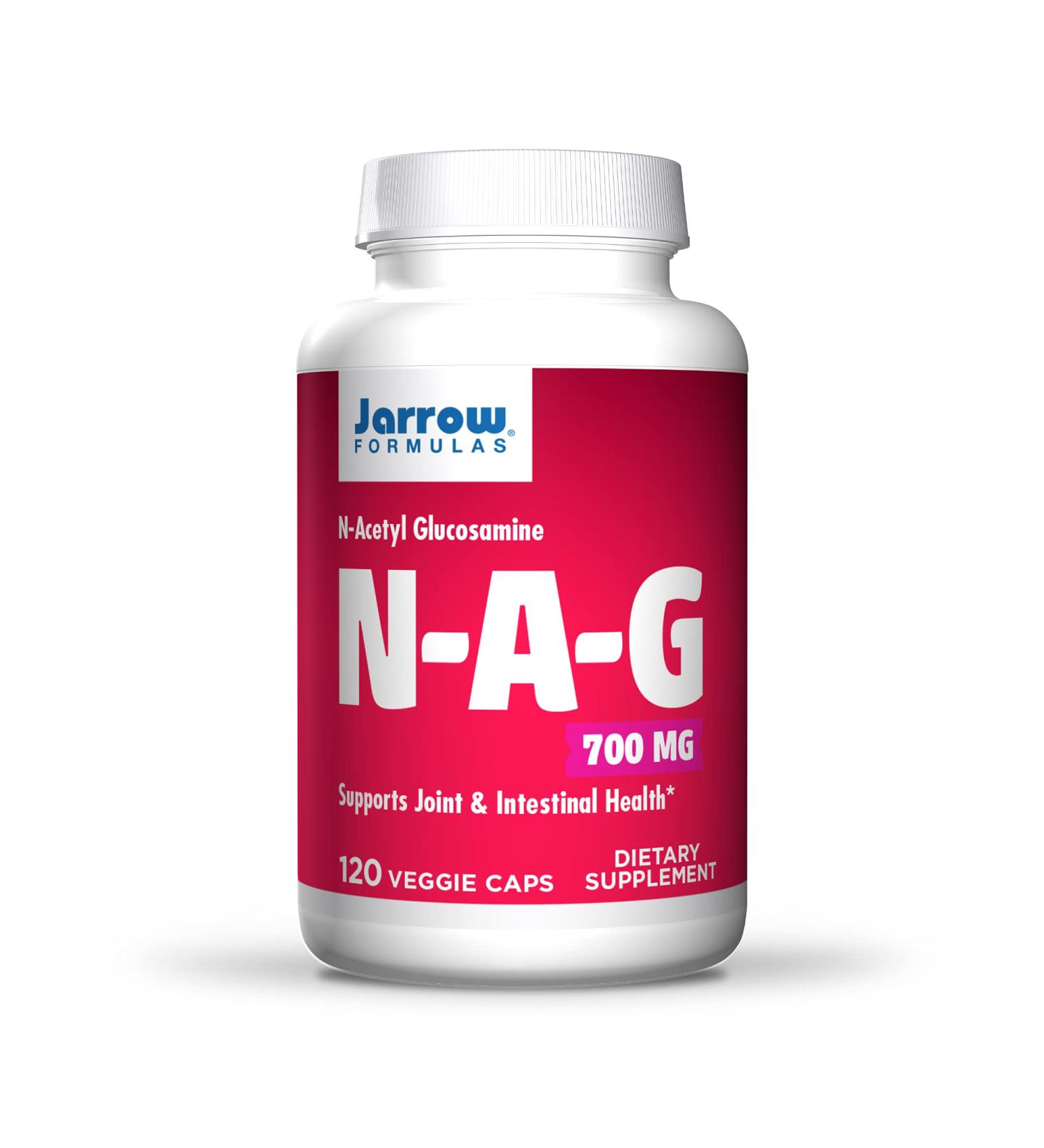 Jarrow Formulas N-A-G 700 mg - 120 Veggie Caps | Joint Support & Immune Health - Buy Online on GoSupps.com
