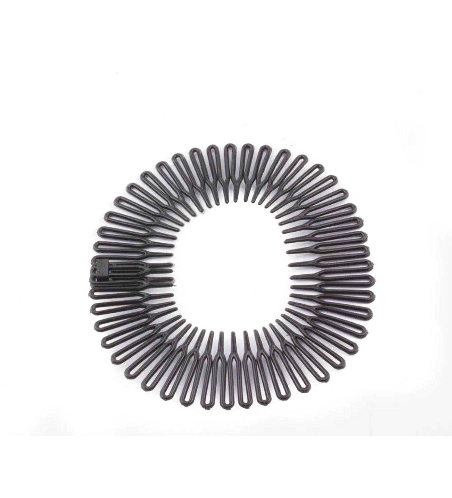 Mytoptrendz Boys/Girls 4.5cm Flexi Stretchy Plastic Zigzag Teeth Sports Headband Hair Band