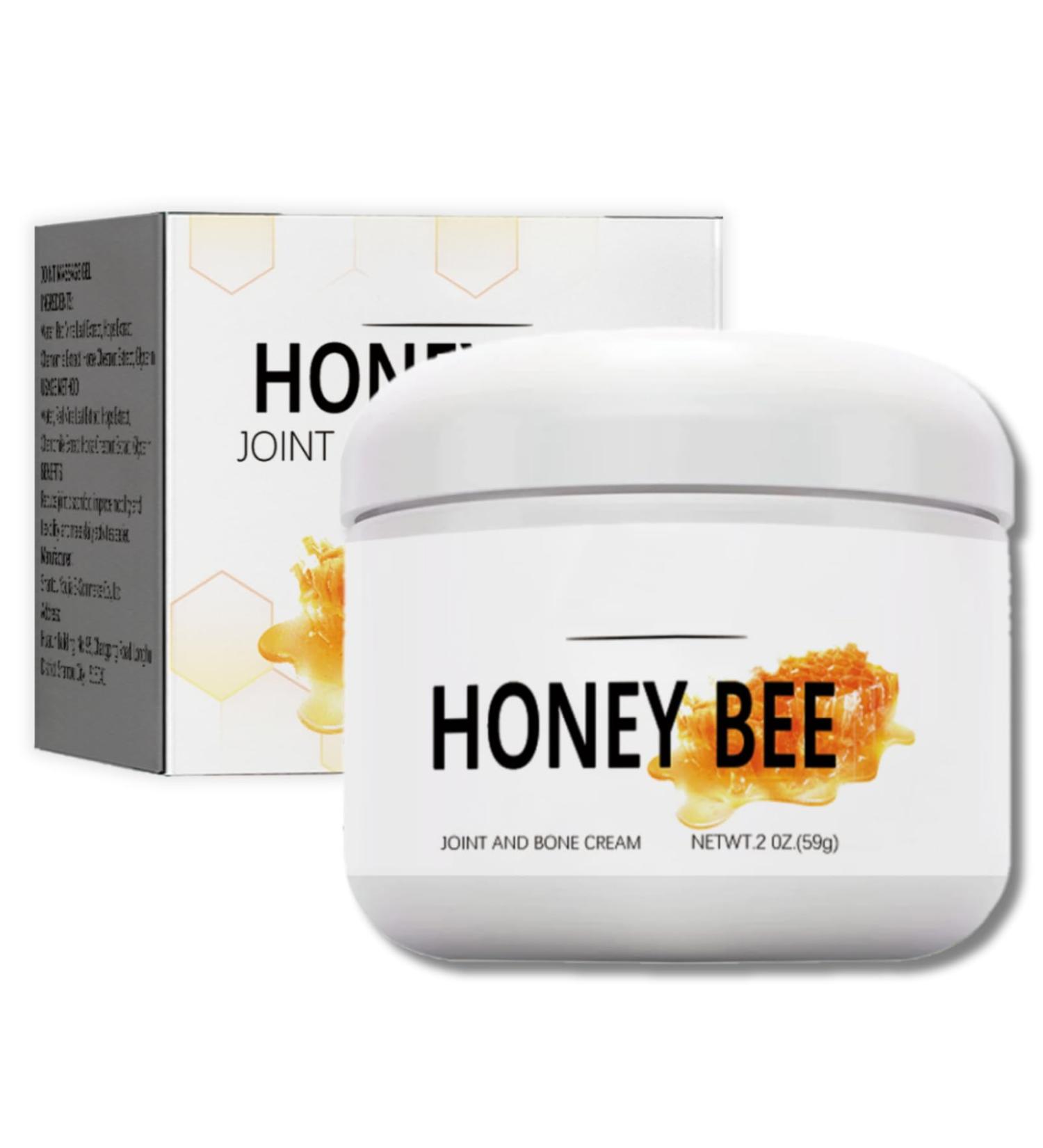 IZBEAUVO Honey Bee Joint and Bone Cream Muscle Pain Relief Bee Venom Cream Bee Venom Pain Cream Bee Venom Arthritis Pain Relief Joint Relief Cream for Soothing Relief for Joint Pain Muscle Pain - Buy Online on GoSupps.com