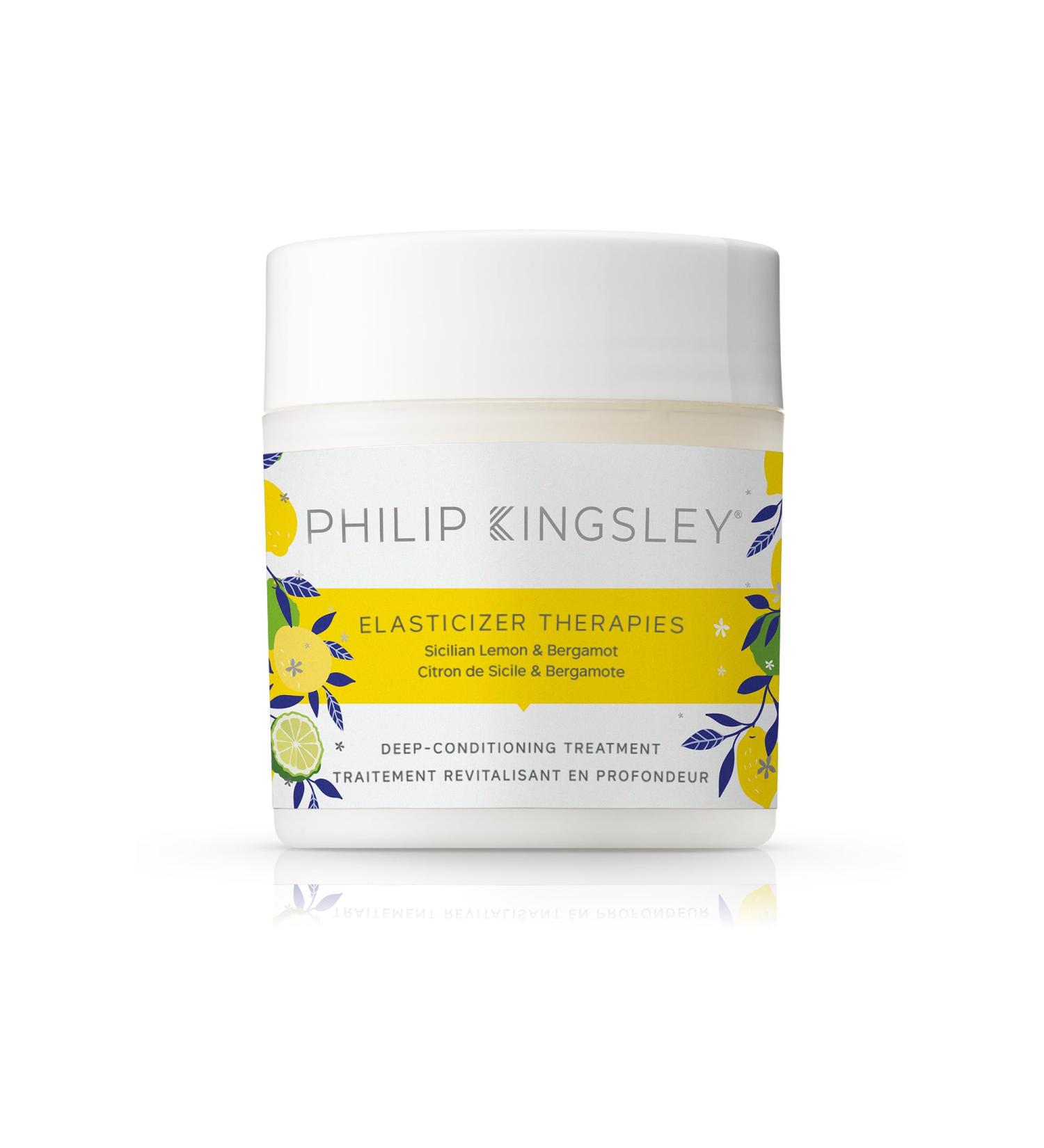 Philip Kingsley Philip Kingsley Elasticizer Therapies - Lemon and Bergamot Hair Mask - For dry damaged and curly hair - Hydrates strengthens and reduces frizz - 150 ml