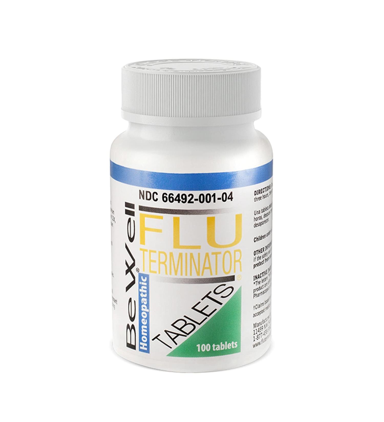 RICHARD CLEMENT MD NUTRITION Be Well Cold and Flu Relief Tablets 100 Count (Pack of 1) White - Buy Online on GoSupps.com