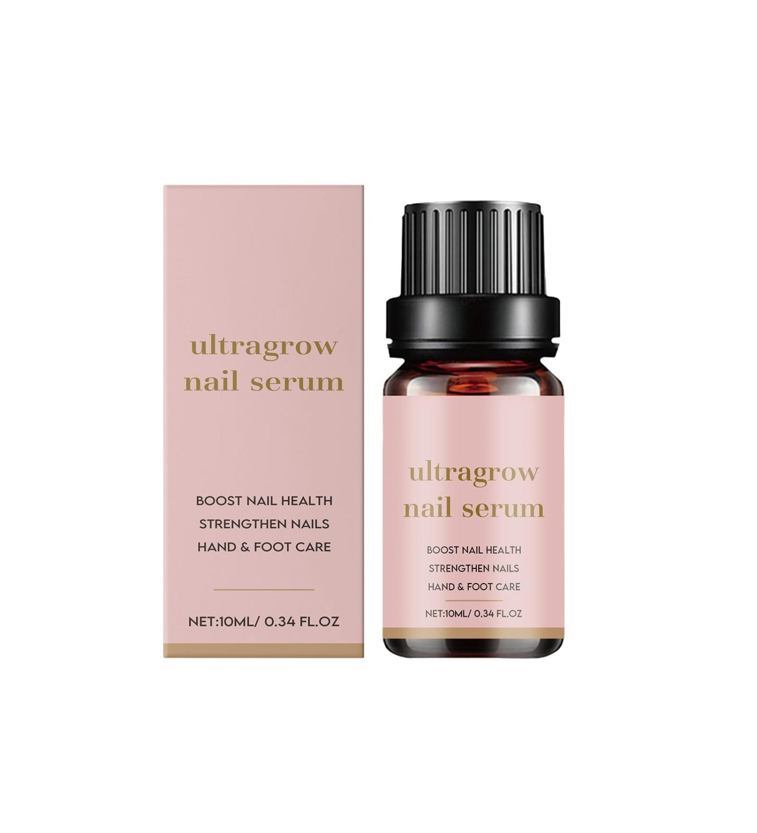 Herliaison UltraGrow PtZ470 Lot de 2 flacons de 10 ml pour renforcer les ongles cassants et fins 30 ml 1 ml (Lot de 1) Rose - Buy Online on GoSupps.com