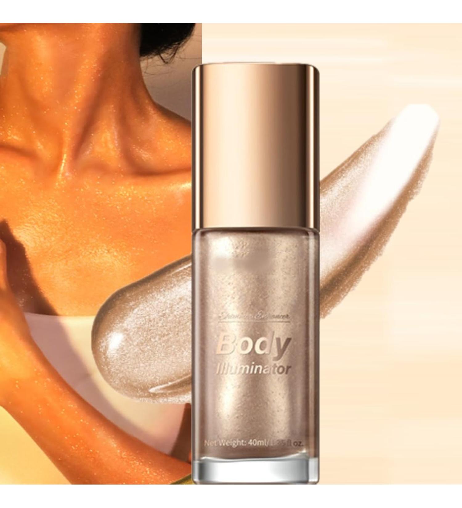  KARLOR Body Oil - 40 ml - Glitter Liquid - Shiny - Body Cream with Glitter - Rose Gold - Buy Online on GoSupps.com