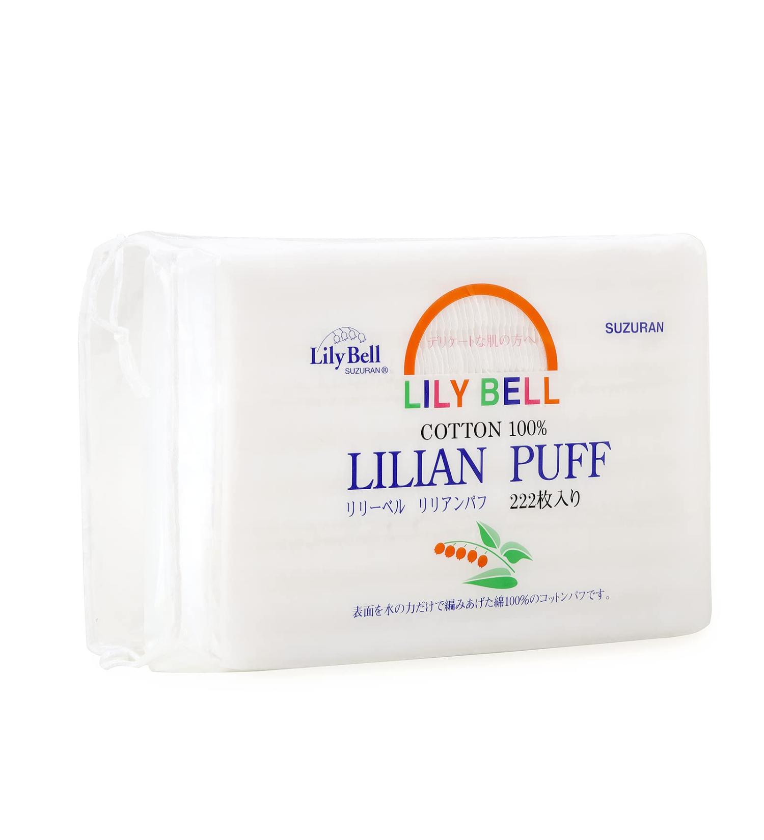 Lily Bell Cotton Facial Pads - 222 Count, 100% Pure Cotton Rounds for Makeup Removal, Hypoallergenic & Lint Free Triple Layers Pads - Ideal for Nail Polish Removal - 1 pack - Buy Online on GoSupps.com