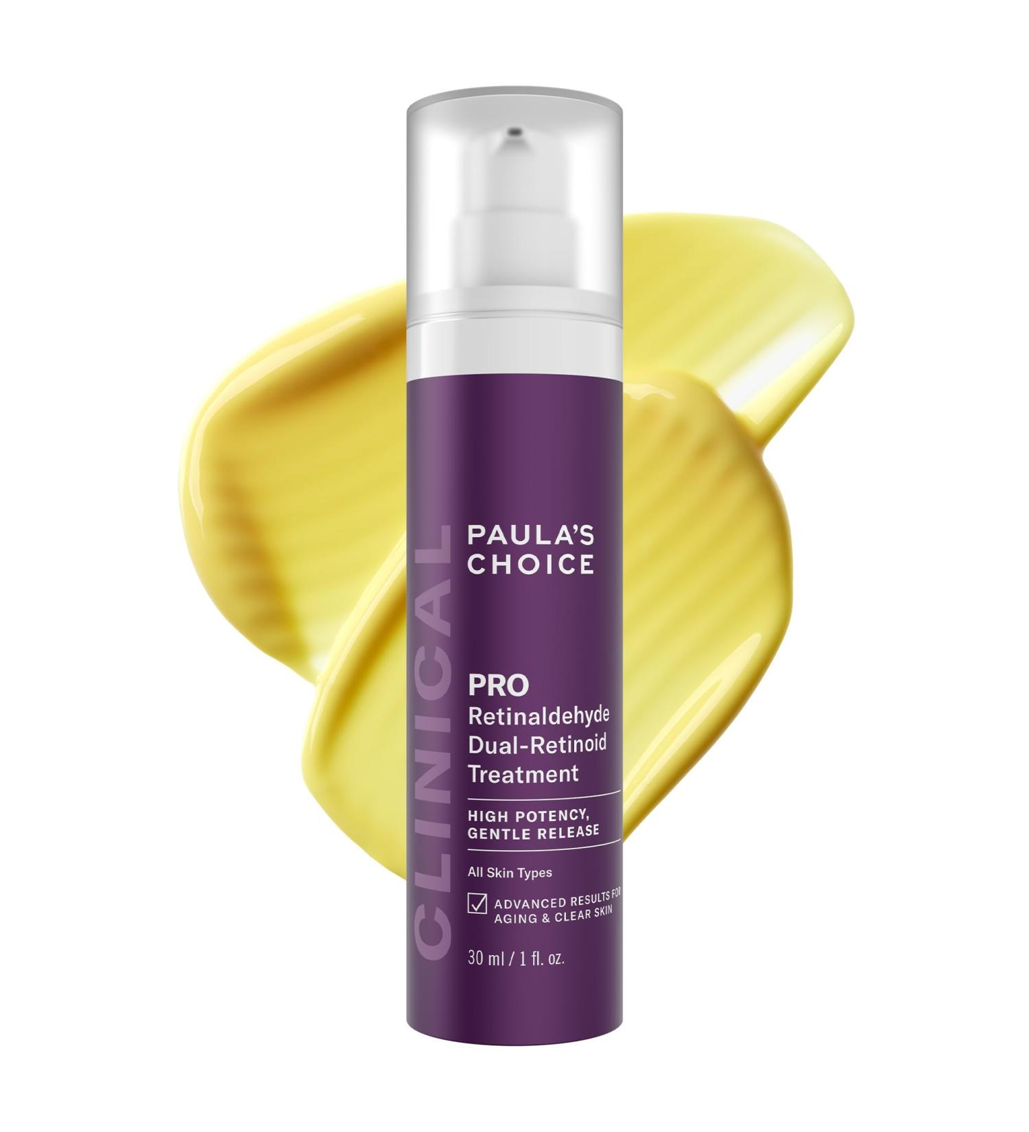 Paula s Choice Pro Retinaldehyde Dual-Retinoid Face Serum Advanced Treatment High Potency Anti-Aging Serum for Face Breakout-Prone Skin Radiance & Rough Bumpy Texture Fragrance-Free Full Size - 1 Fl Oz - Buy Online on GoSupps.com