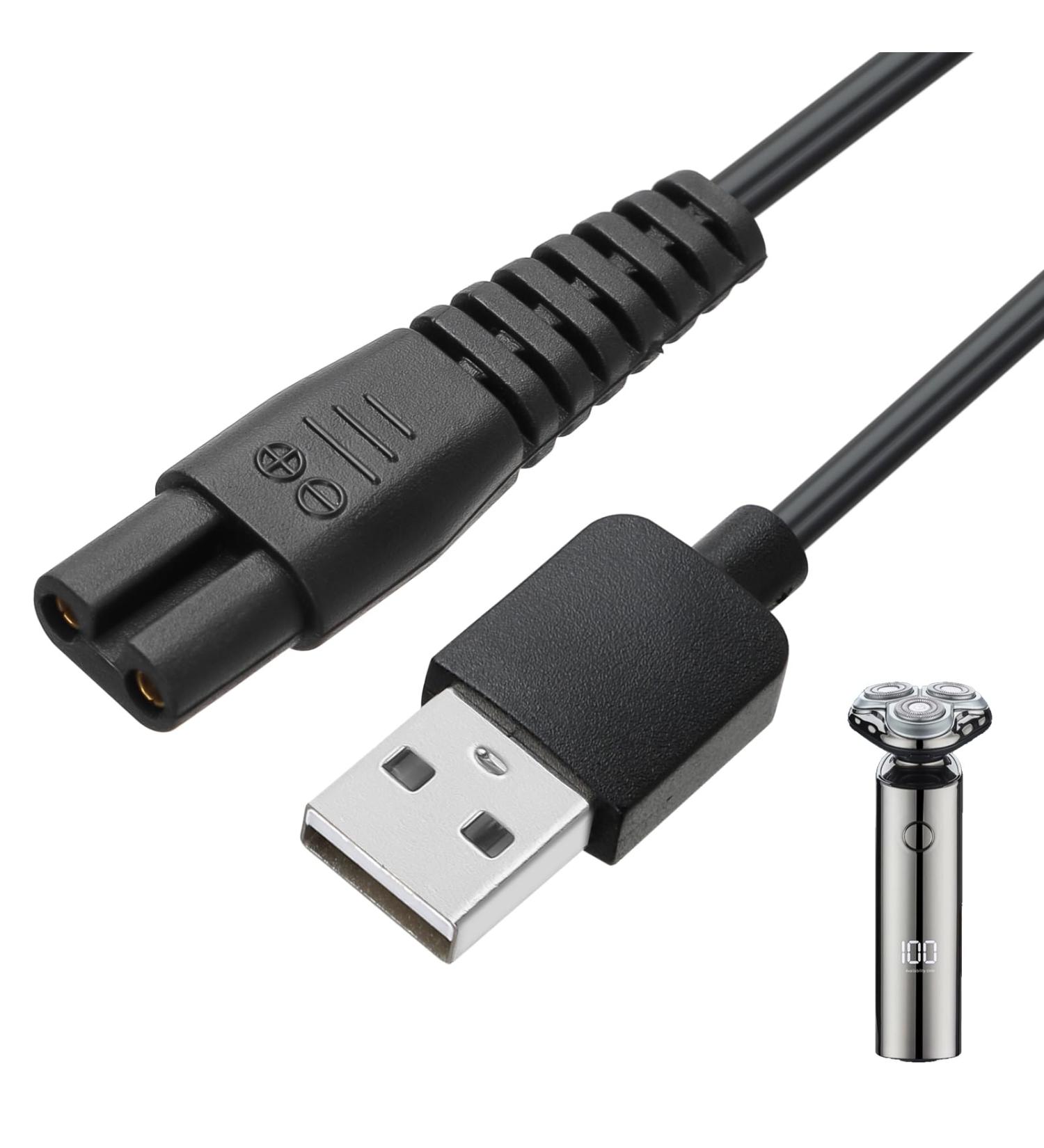 Xiaomi Shaver Replacement Charging Cable - USB Charger for Mijia MJTXD01SKS Electric Razor - Buy Online on GoSupps.com