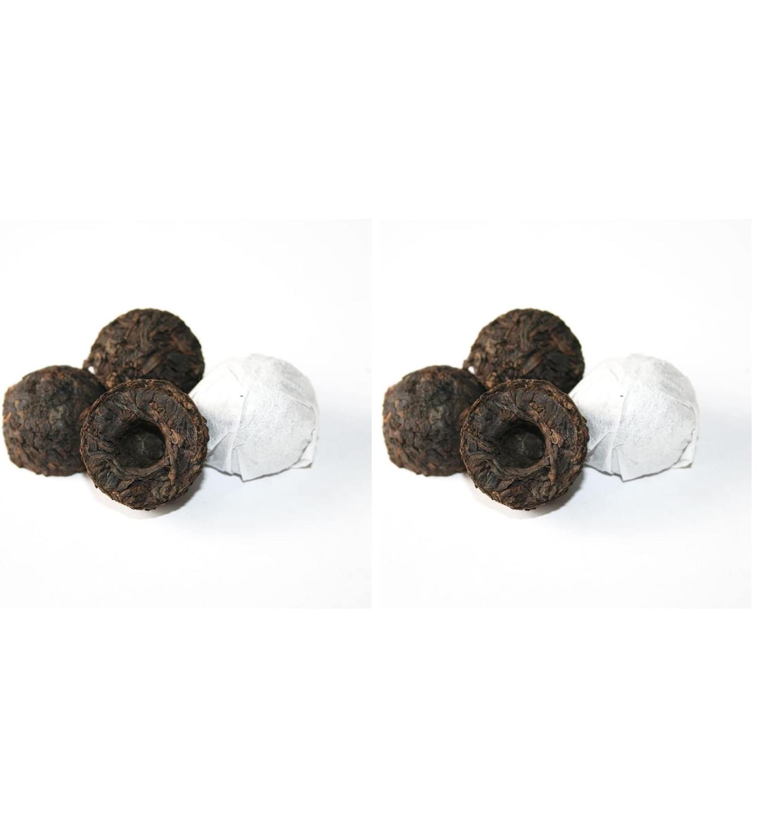 TEA SOUL Th Puer Original Mini Tuocha Ripe 50 g (Lot de 2) Pack of 2 - Buy Online on GoSupps.com