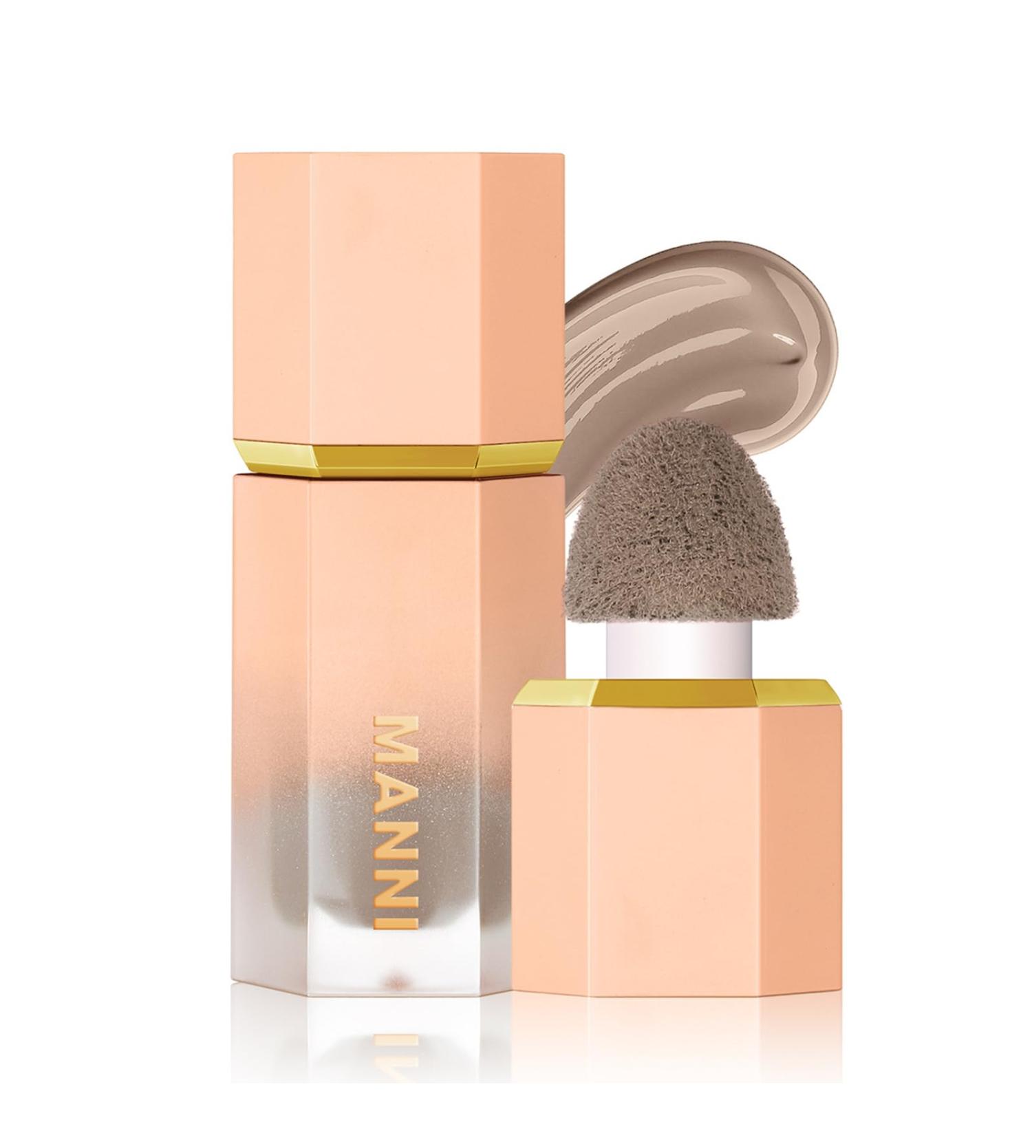 Matte Cream Bronzer Contour Stick with Cushion Applicator - Natural Makeup Effect (Shaded Gray) - Buy Online on GoSupps.com