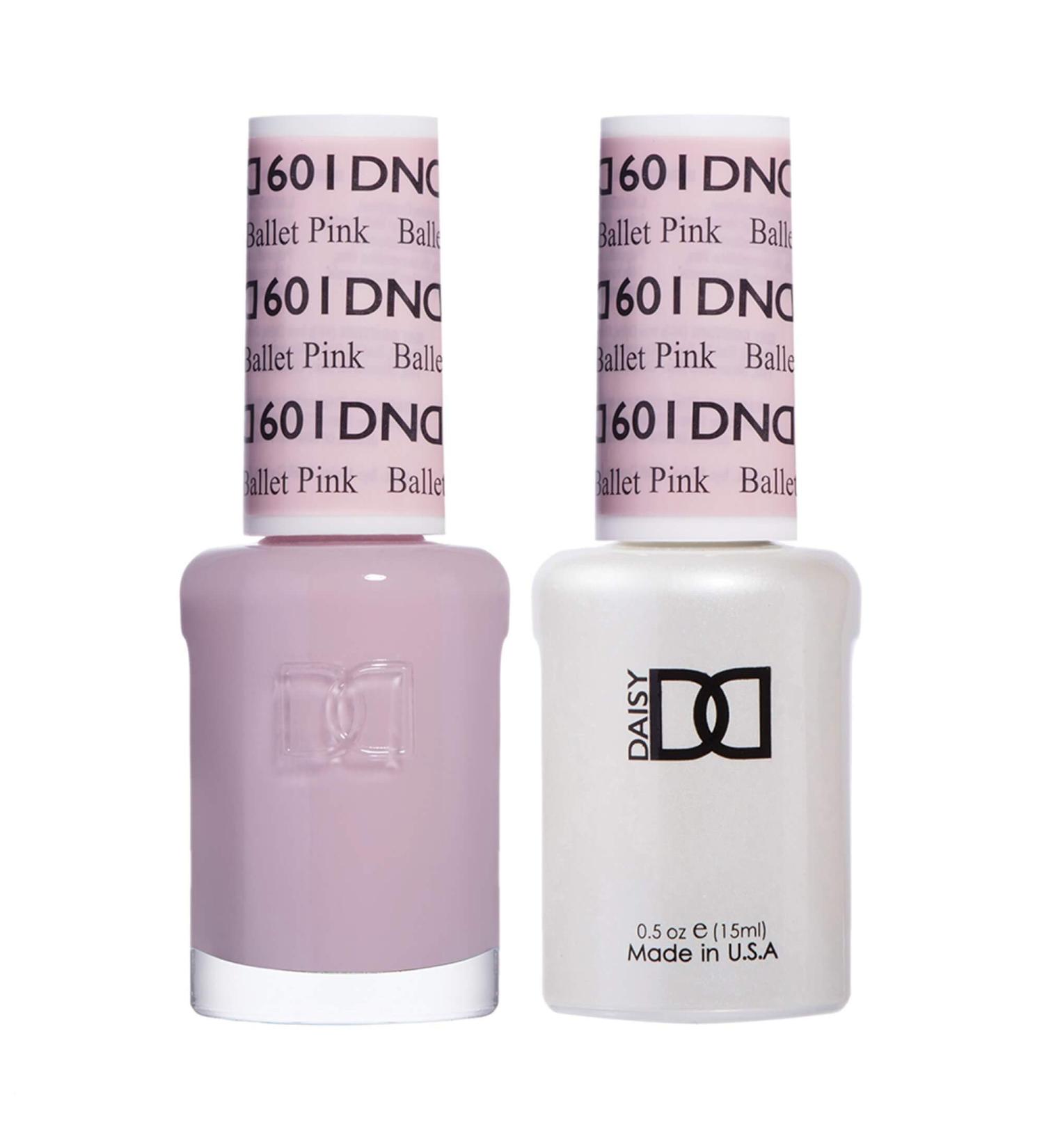 DND Duo Gel & Nail Polish Set - Ballet Pink 601-2x15ml