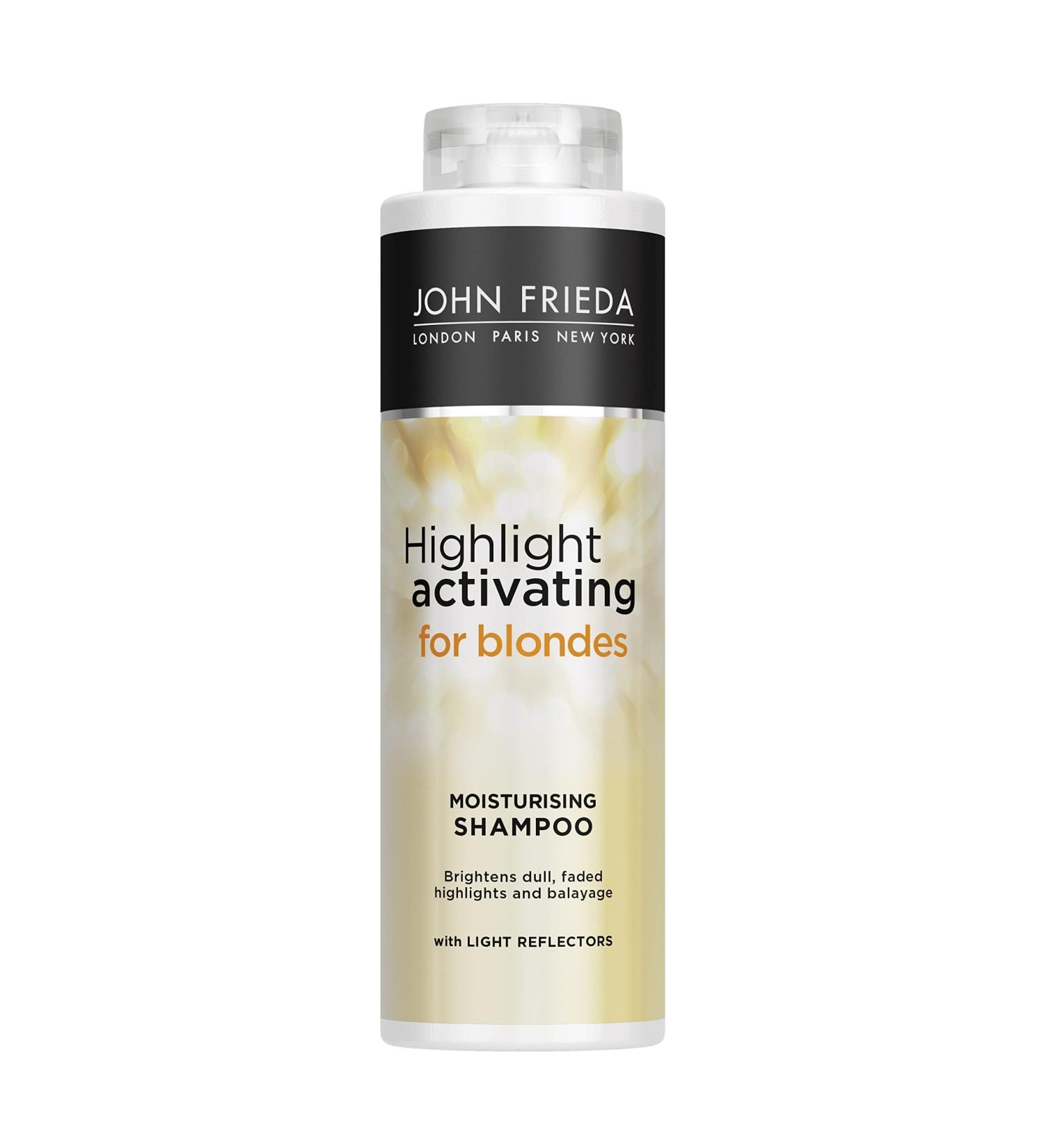 JOHN FRIEDA Sheer Blonde Nourishing Shampoo Activating Highlights 500ml - Buy Online on GoSupps.com