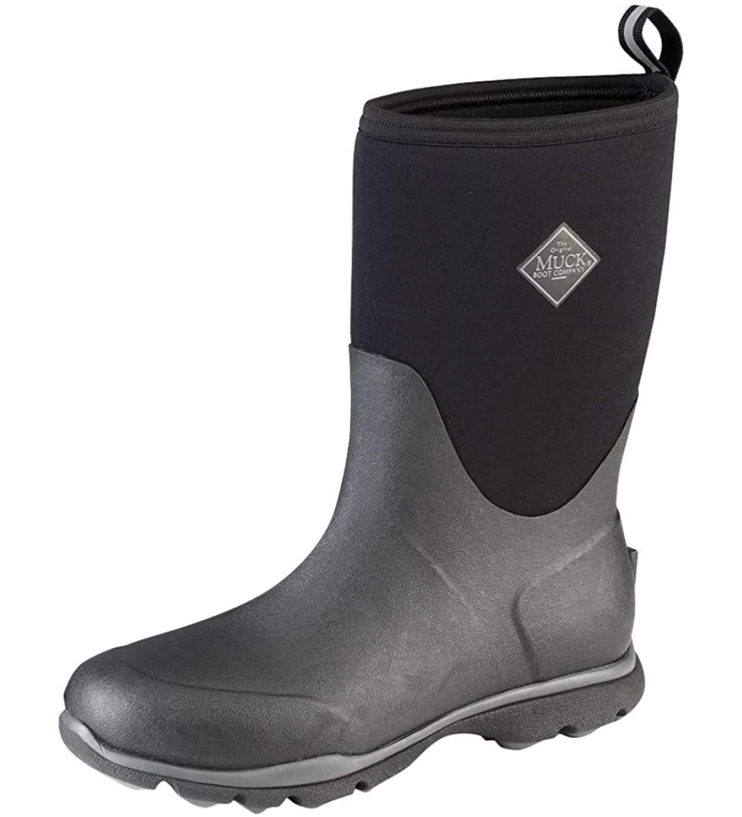 Muck Boot Arctic Excursion Mid-Height Men's Winter Boot 9 Black/Grey - Waterproof & Insulated - Buy Online on GoSupps.com